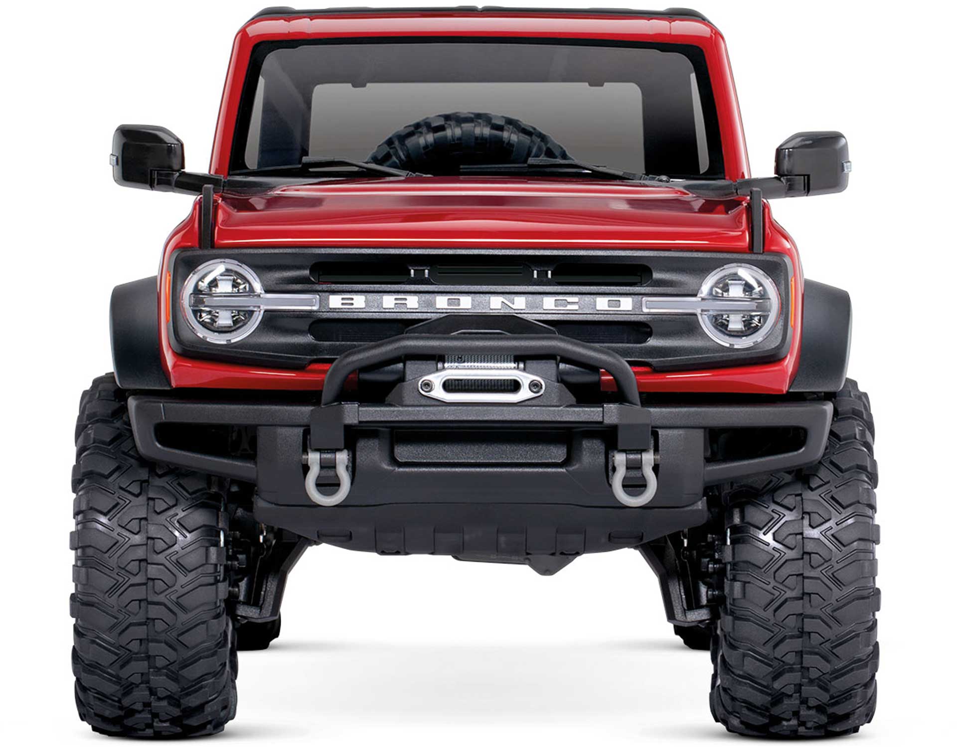 TRAXXAS TRX-4 2021 FORD BRONCO ROT RTR O. AKKU/LADER 1/10 4WD SCALE CRAWLER BRUSHED