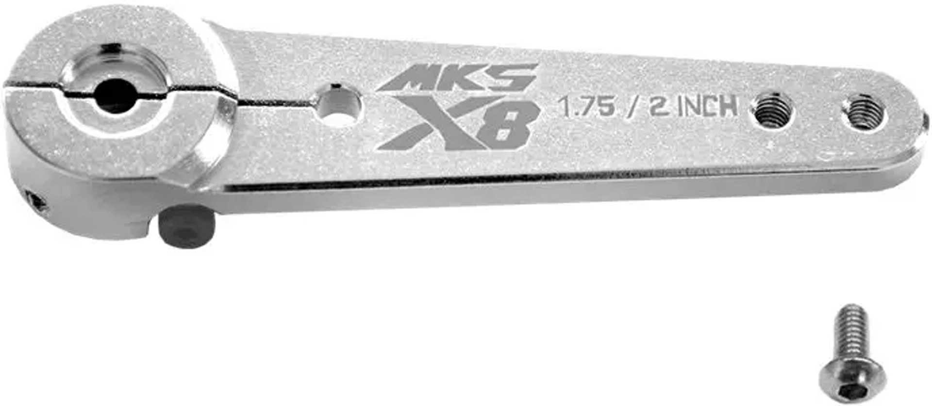 MKS Servohorn einseitig Metall M3 - L 1.75/2 in - HBL8X0, HBL380