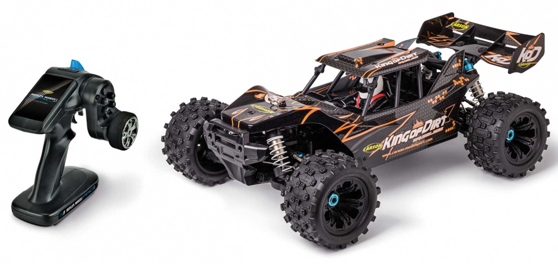 CARSON 1:8 King of Dirt Cage 4S RTR