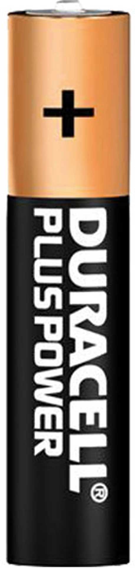 DURACELL PLUS POWER MN2400B MICRO AAA BATTERIE 4 PIÈCES