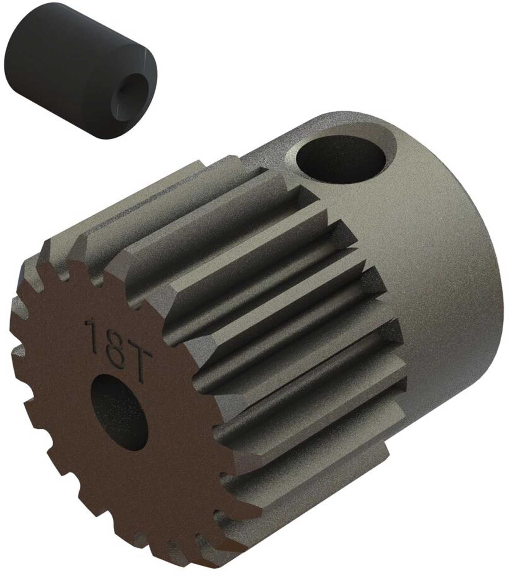 ARRMA Motor pinion 18Z 0.5 MOD CNC 2.3mm bore
