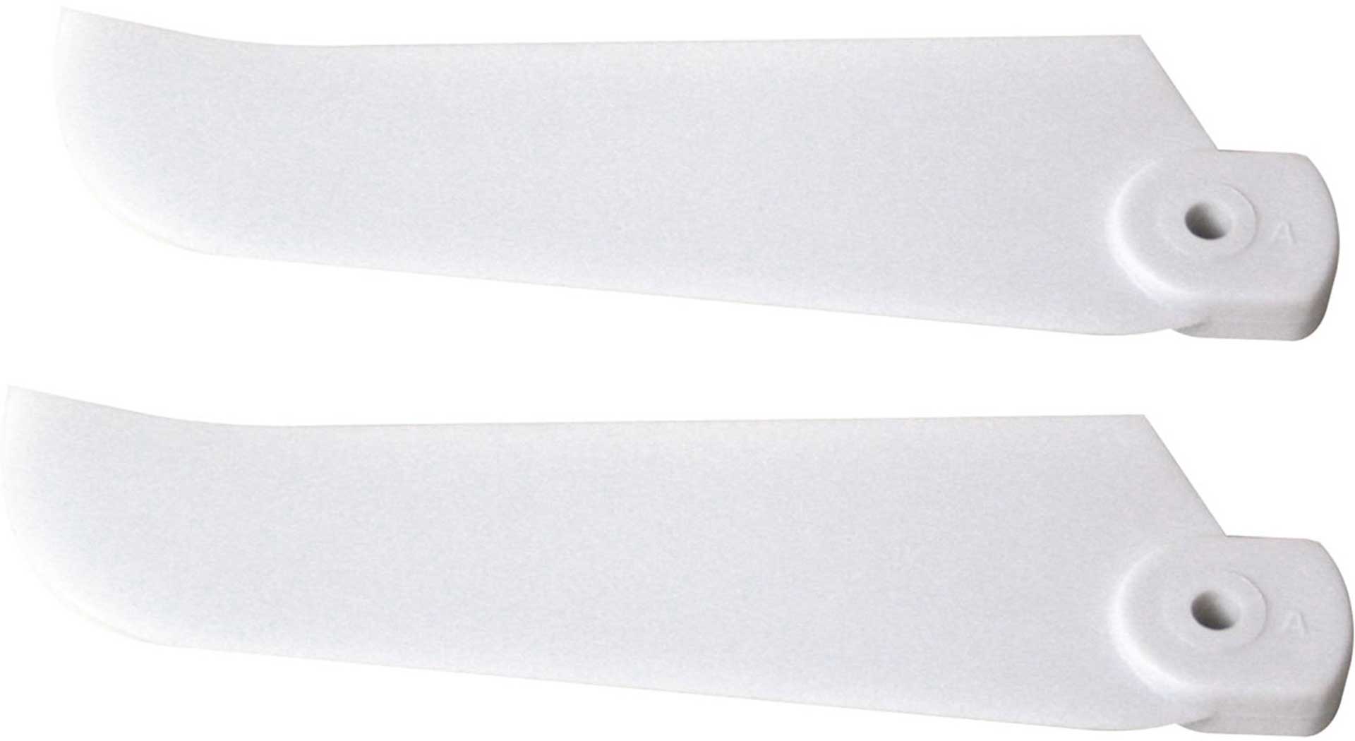ALIGN TAIL ROTOR BLADES WHITE T-REX 500 73,5MM