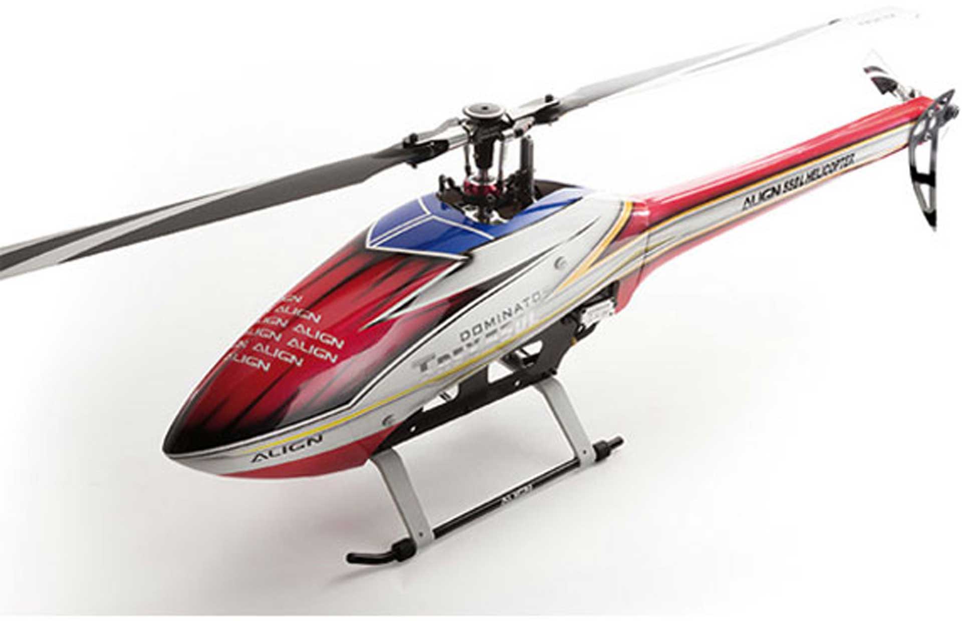 ALIGN SPEED FUSELAGE RED/WHITE/BLUE/YELLOW T-REX 550L