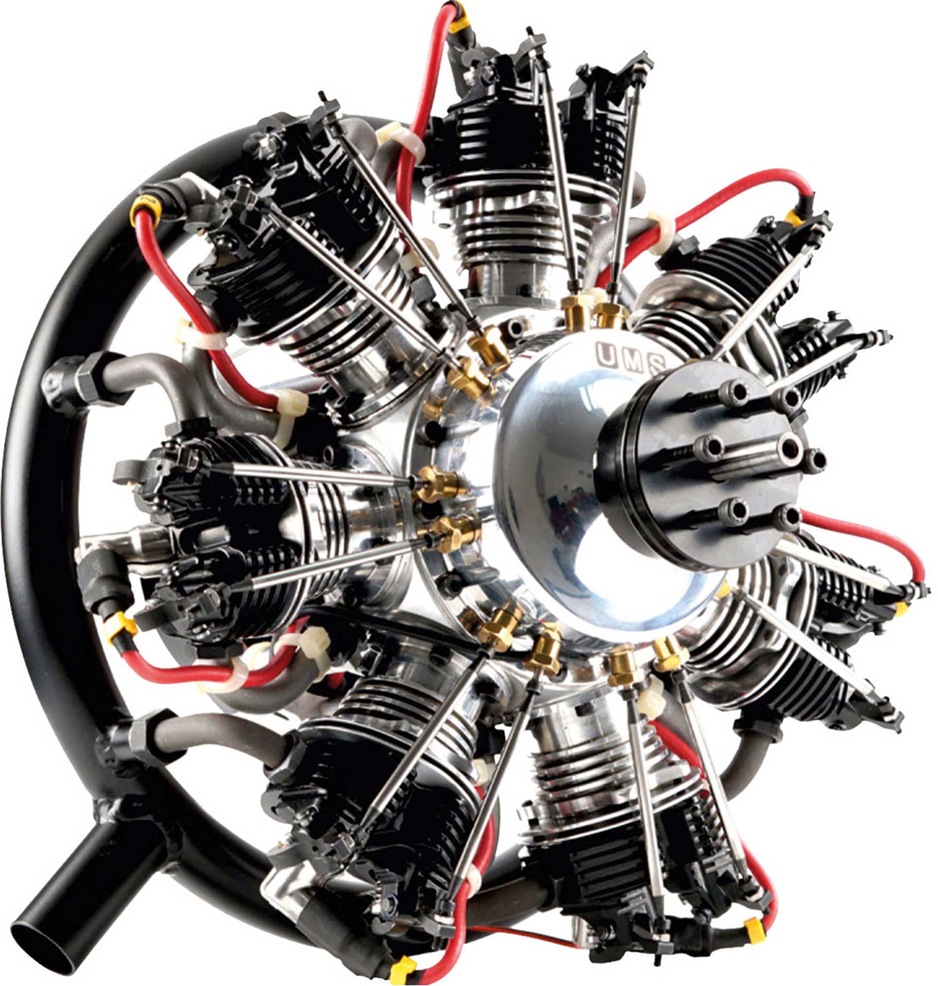 UMS RADIAL ENGINE 7 CYLINDER 160CC PETROL ENGINE buy now at