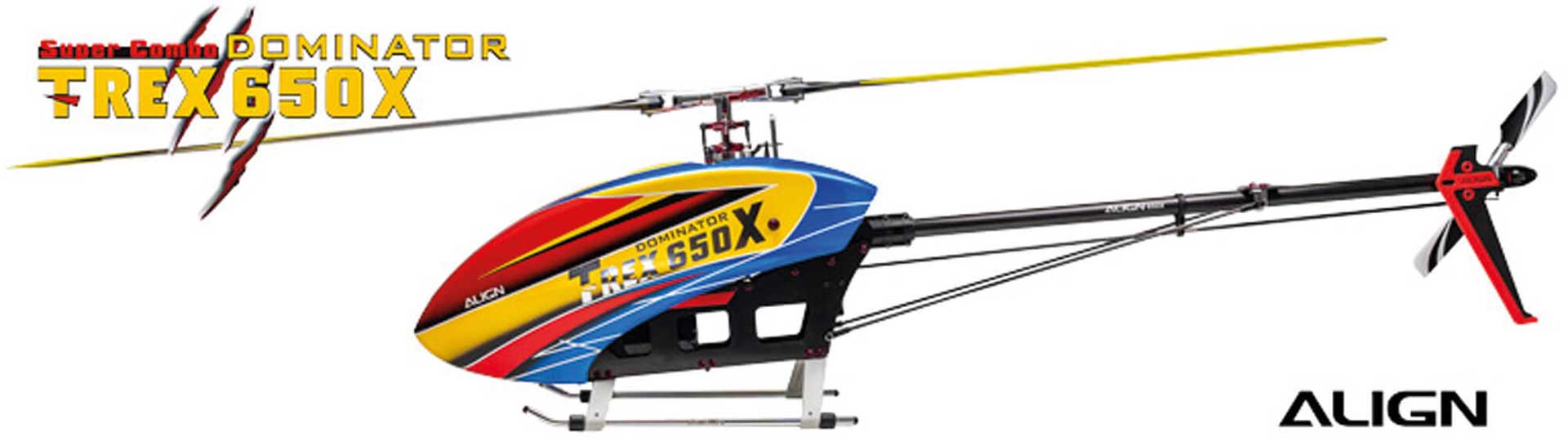 ALIGN T-REX 650X Dominator Combo (6S) RC Helicopter