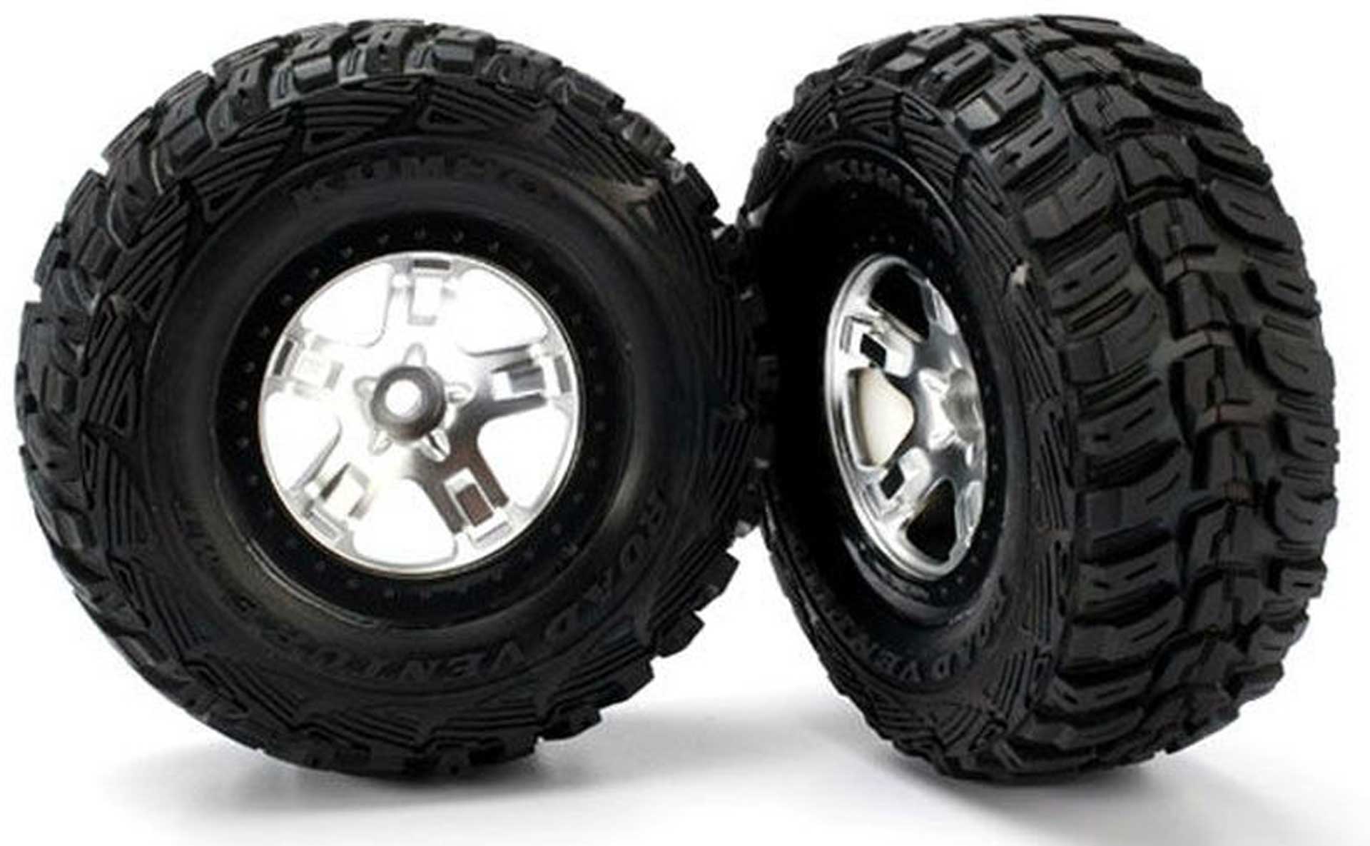 TRAXXAS Reifen auf Felgen montiert Kumho vorne Slash 2WD&VXL, Raptor
