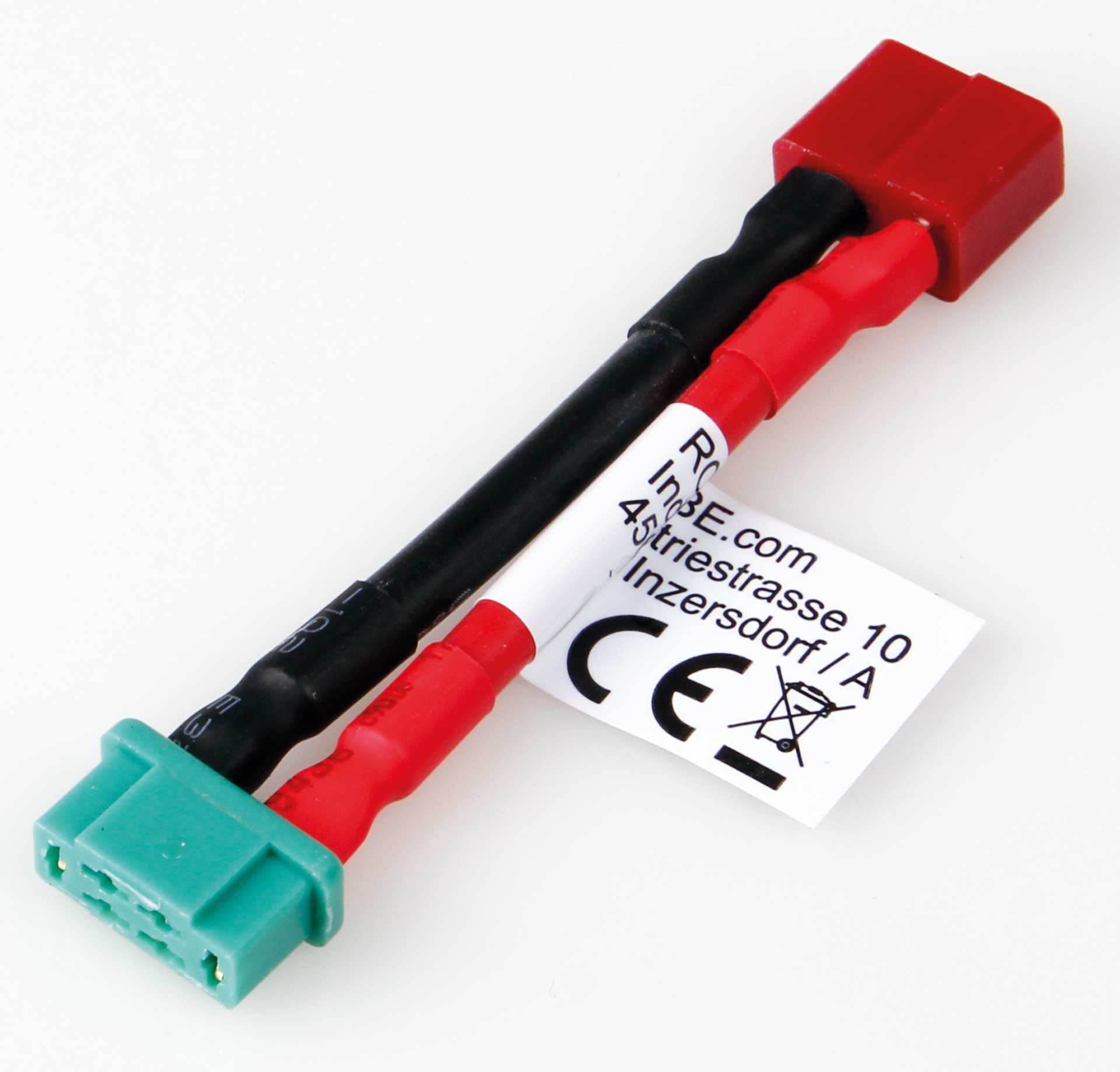 Robbe Modellsport Câble adaptateur  T-Stecksystem Femelle  sur MPX Femelle  30mm Longueur de câble  12AWG 1Pièce