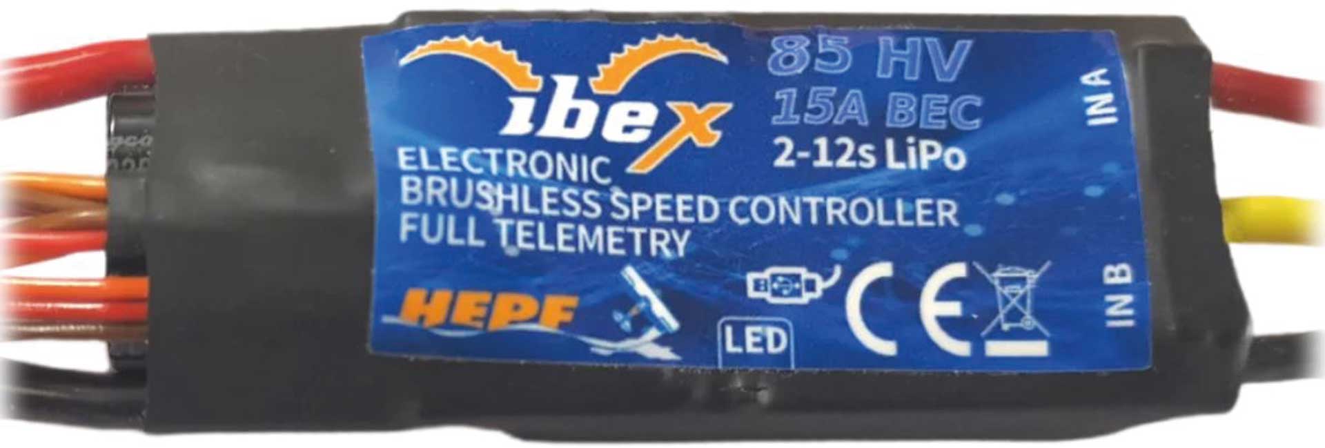 HEPF Ibex 85A Contrôleur Brushless BEC