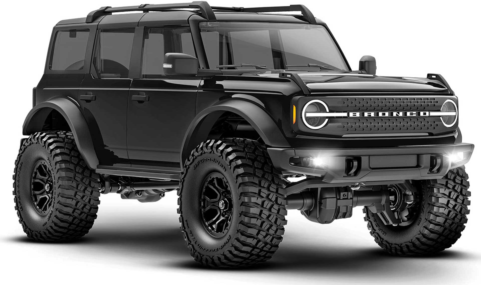 TRAXXAS TRX-4M Ford Bronco black1/18 4WD RTR Scale Crawler with batterie/charger