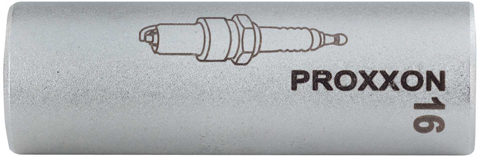 PROXXON 1/2" Zündkerzen-Steckschlüssel mit Magneteinsatz 16 mm