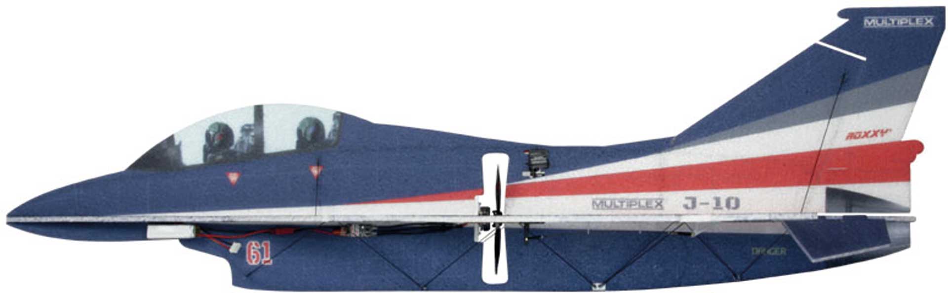 MULTIPLEX J-10 Indoor 3D Jet