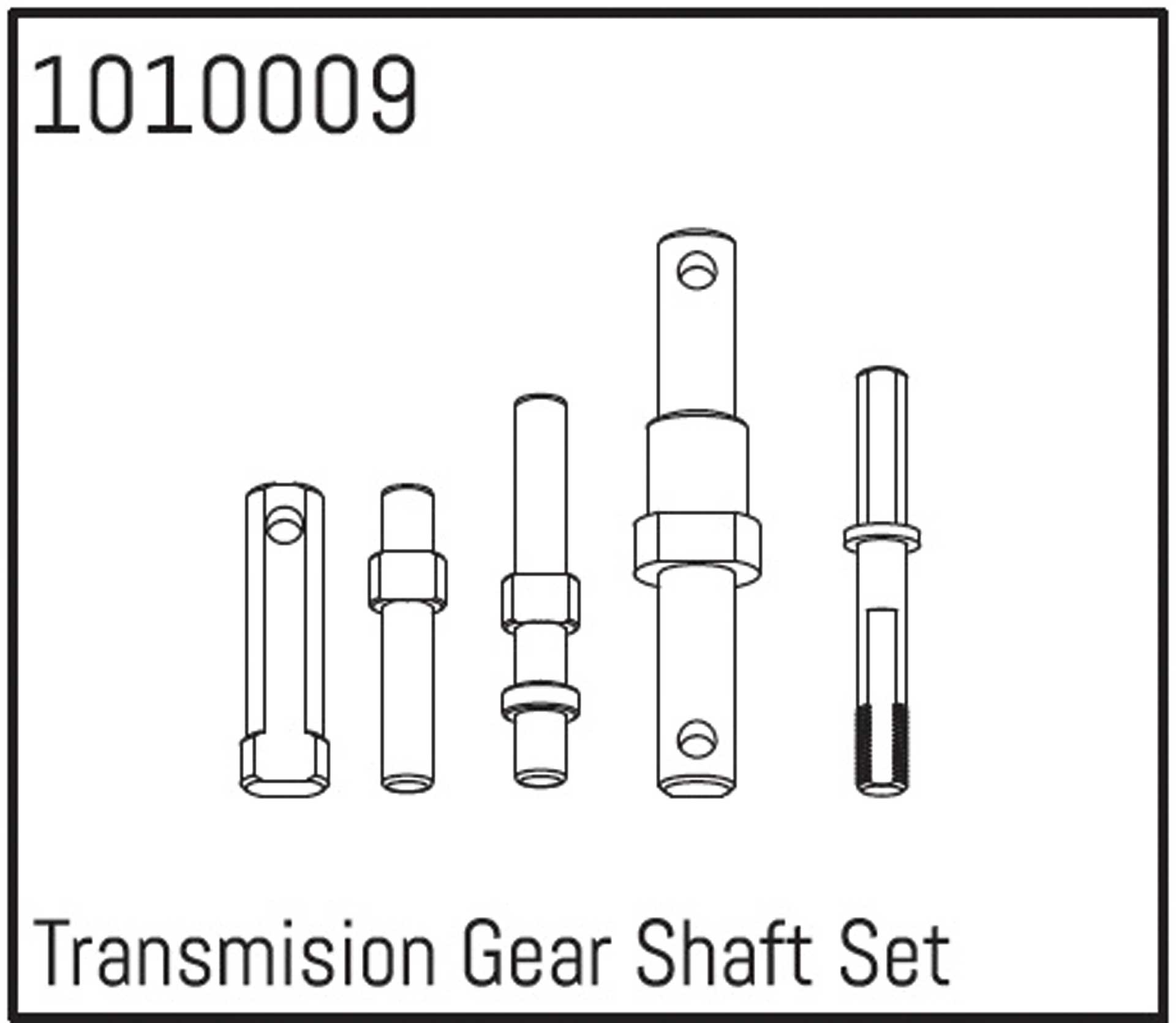 ABSIMA Transmision Gear Shaft Set