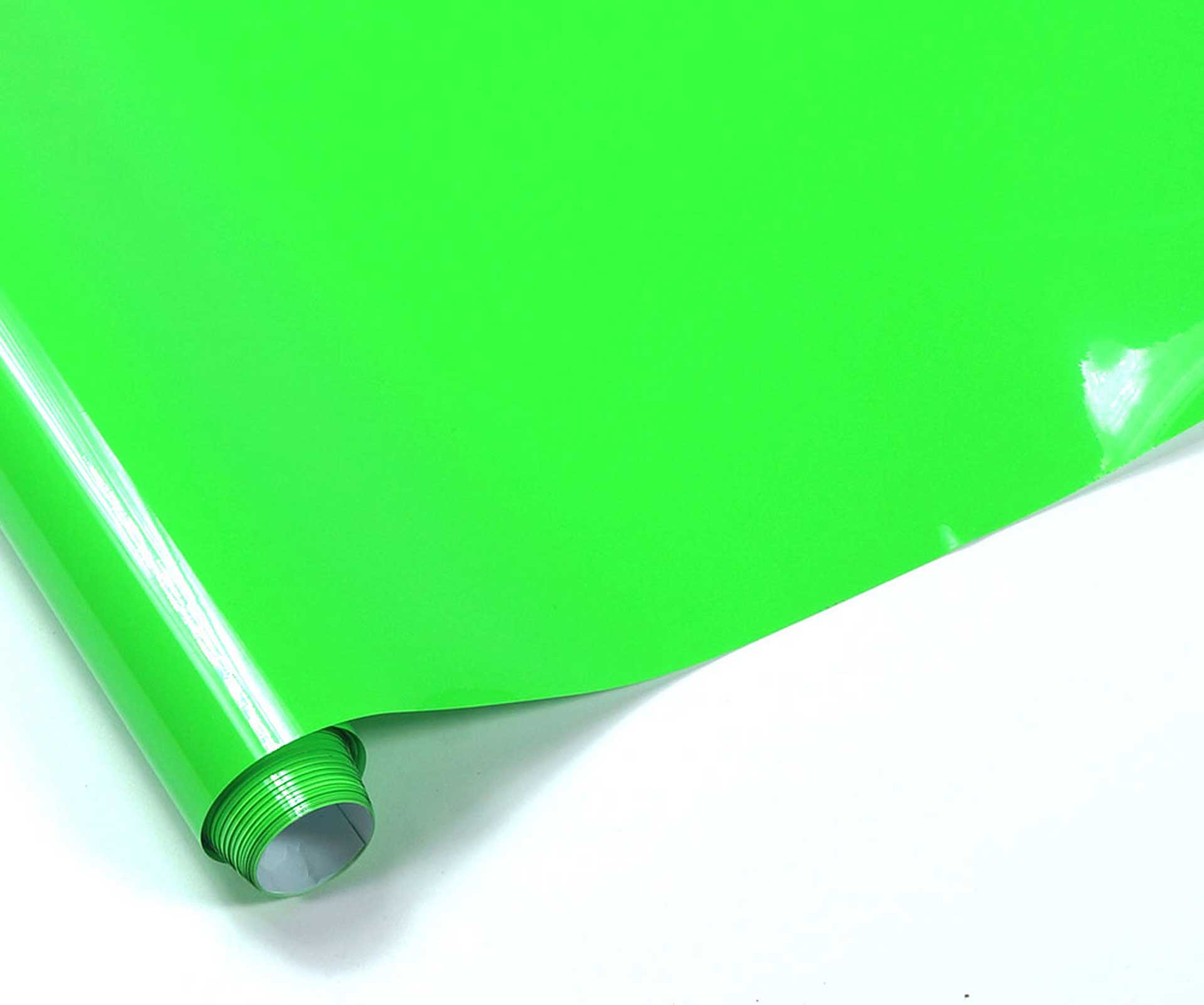 Planet-Hobby Bügelfolie Fluoreszierend Grün 5 Meter