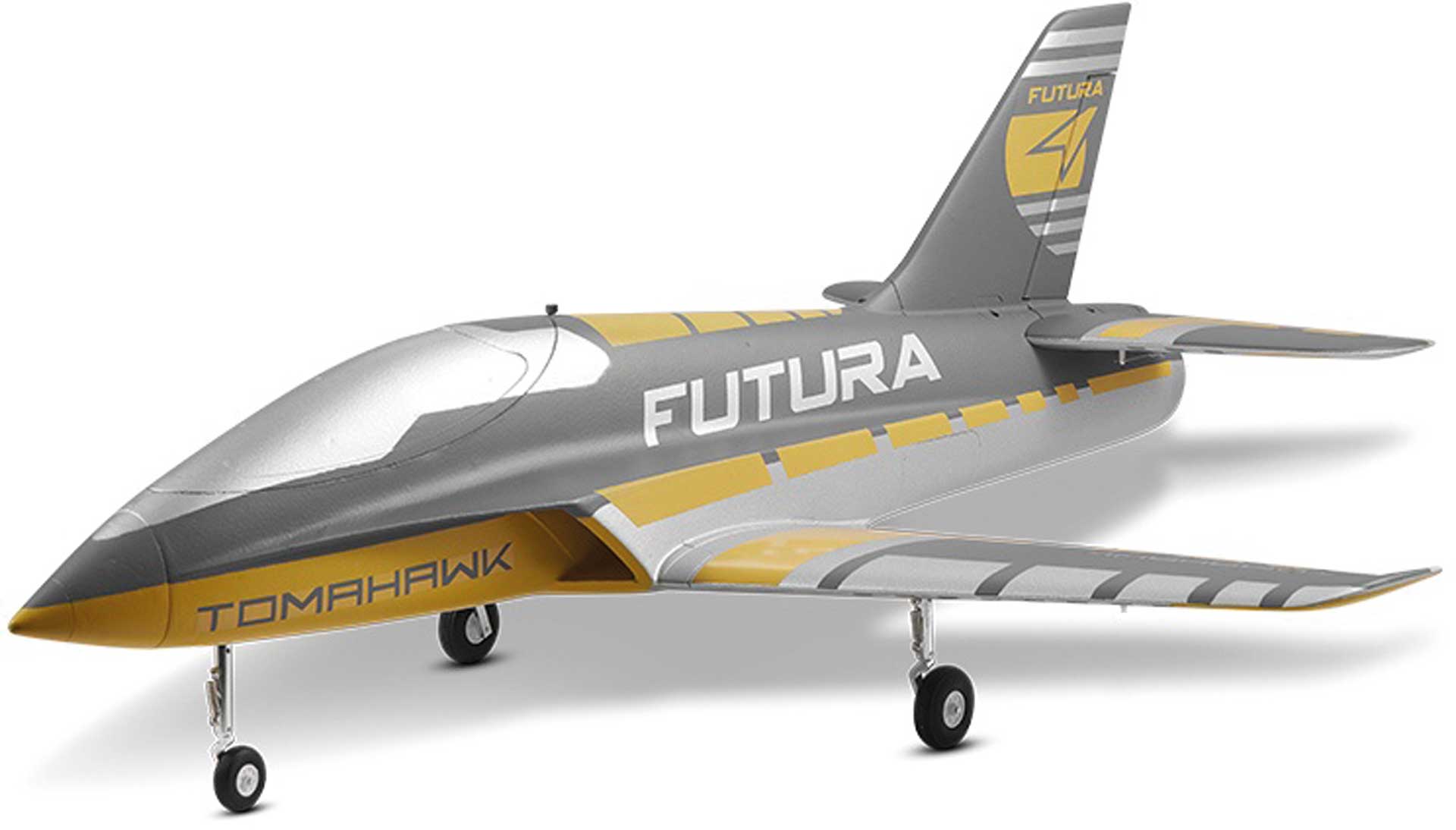 FMS Futura Jet EDF 64 PNP jaune - 90 cm