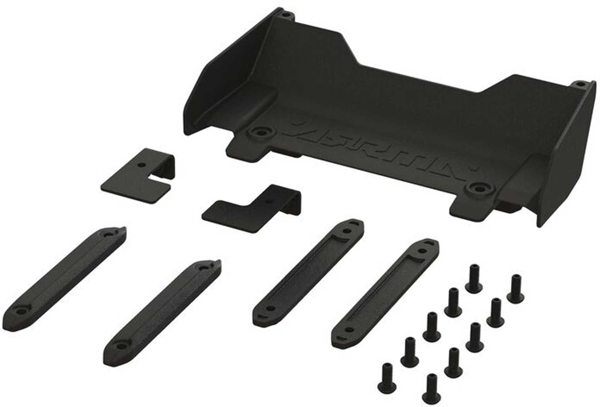 ARRMA Rear Wing And Roof Skids Set
