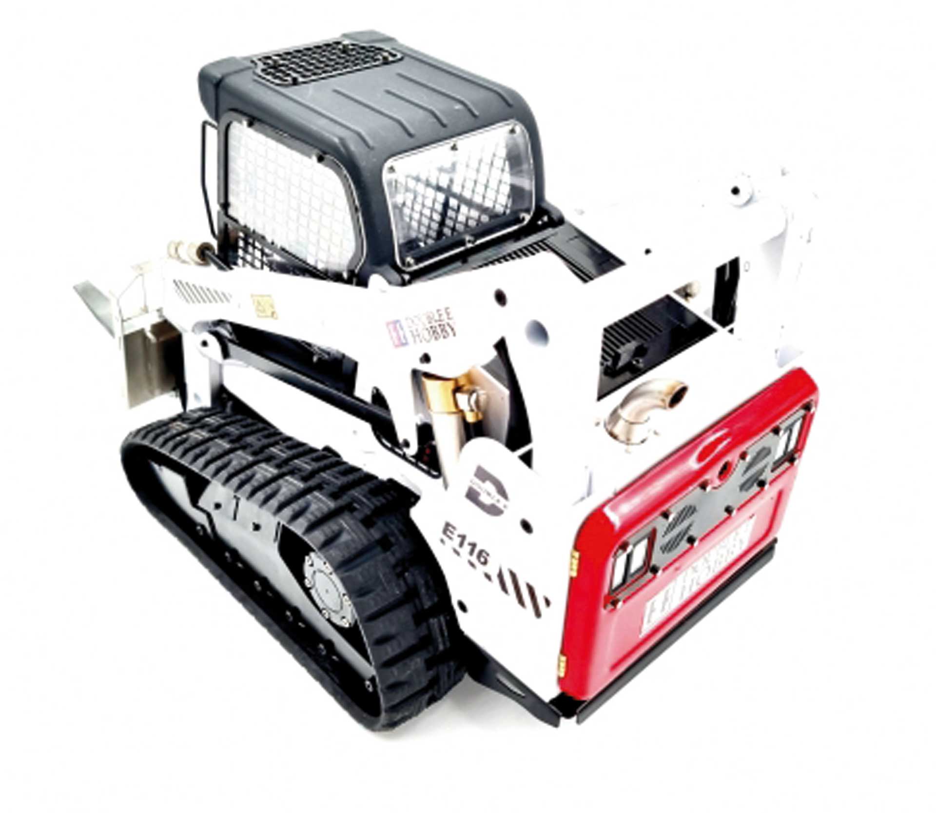 FM-ELECTRICS Hydralik skid steer loader with chains 1/14 RTR