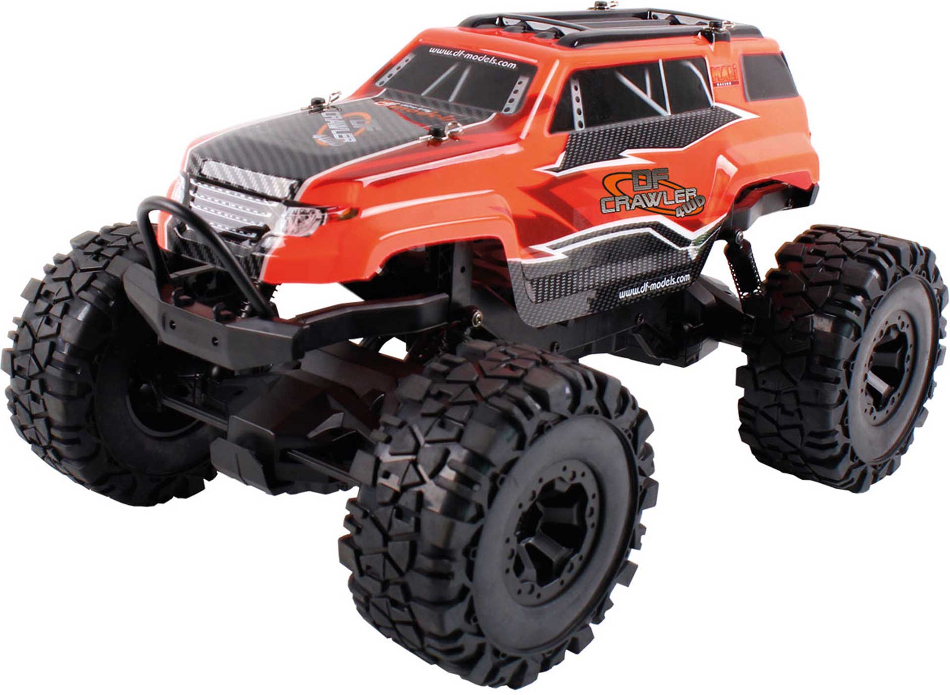 DRIVE & FLY MODELS PICKUP CRAWLER RED 4WD 1/10 RTR