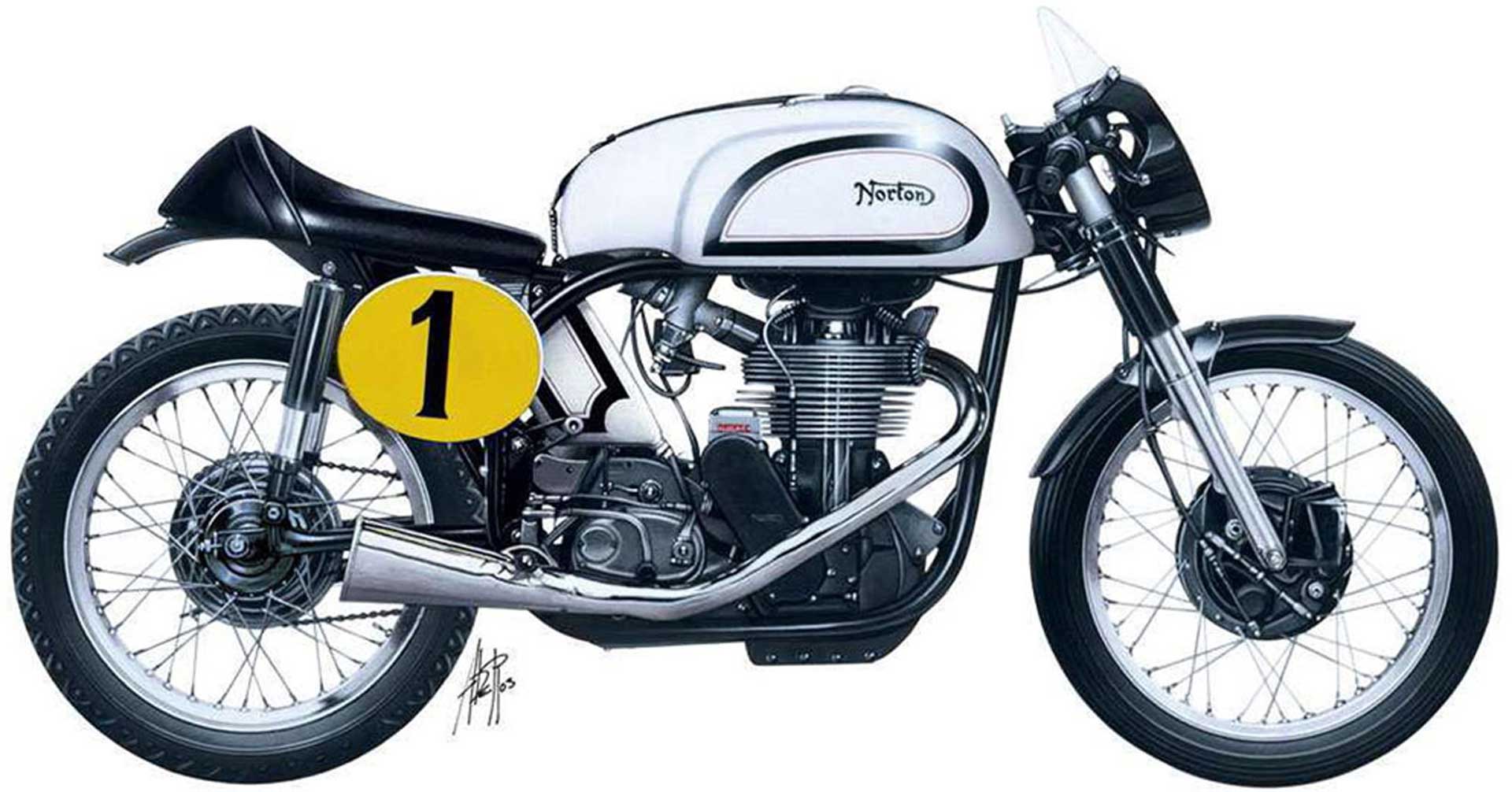 ITALERI 1:9 NORTON MANX 500CC 1951 KIT DE CONSTRUCTION PLASTIQUE