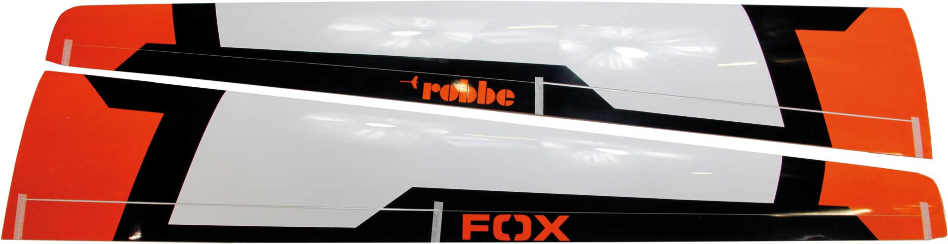 Robbe Modellsport Flächensatz MDM-1 FOX 3,5m ARF lackiert Orange SANS Servos