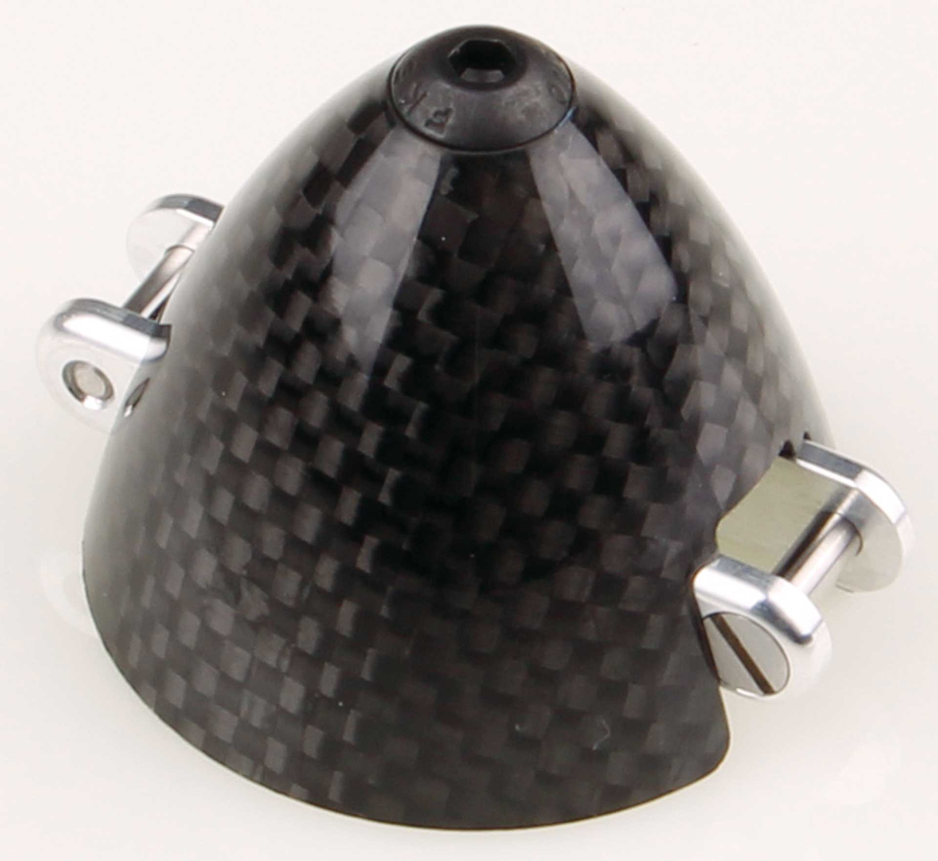 GM Propellers Spinner ø 40mm Durchmesser, Motorwelleø 4mm Carbon schwarz