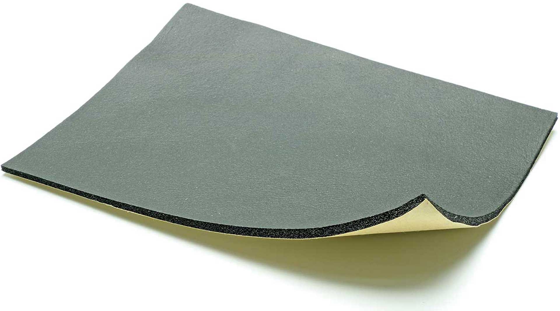 MODELLBAU LINDINGER Moosgummi Platte 300 x 200 x 5 mm (1Stk) einseitig klebend