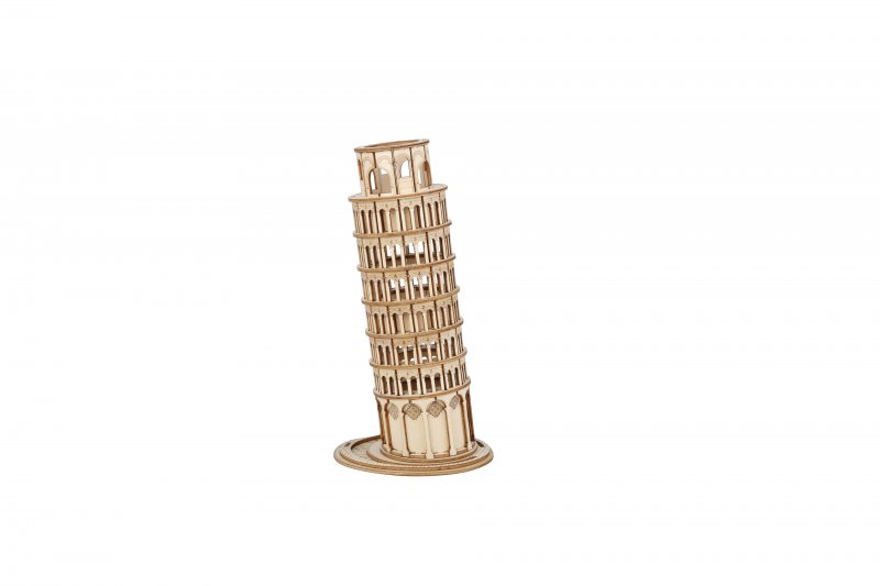 PICHLER Schiefer Turm (Lasercut Holzbausatz) 3D Puzzle