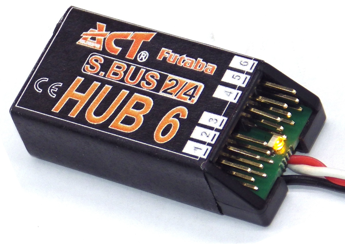 ACT S.BUS HUB 6 Répartiteur de signaux servo