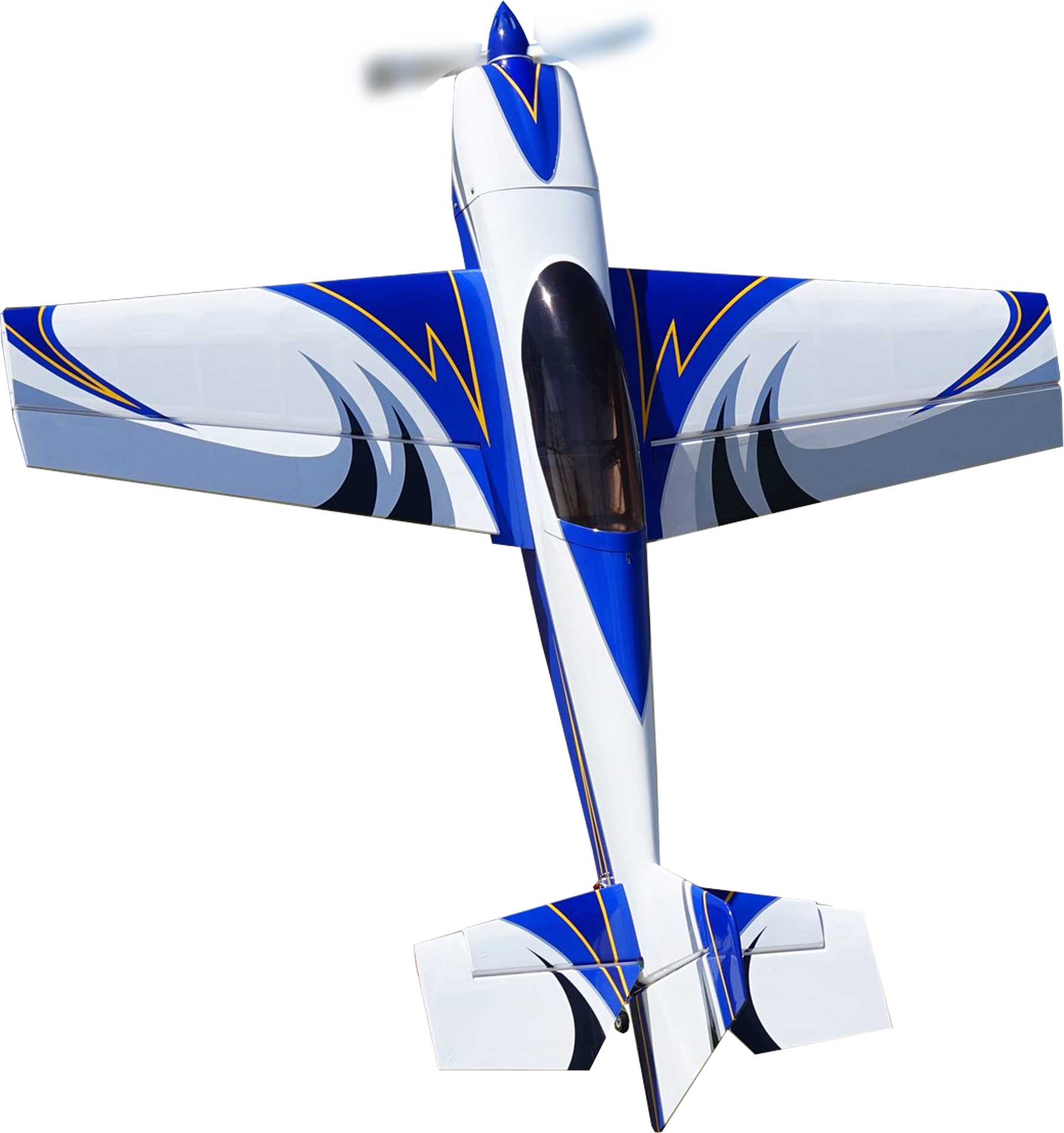 EXTREMEFLIGHT-RC Extra NG 60" blue / white RXR receiver ready (receiver "ready" )