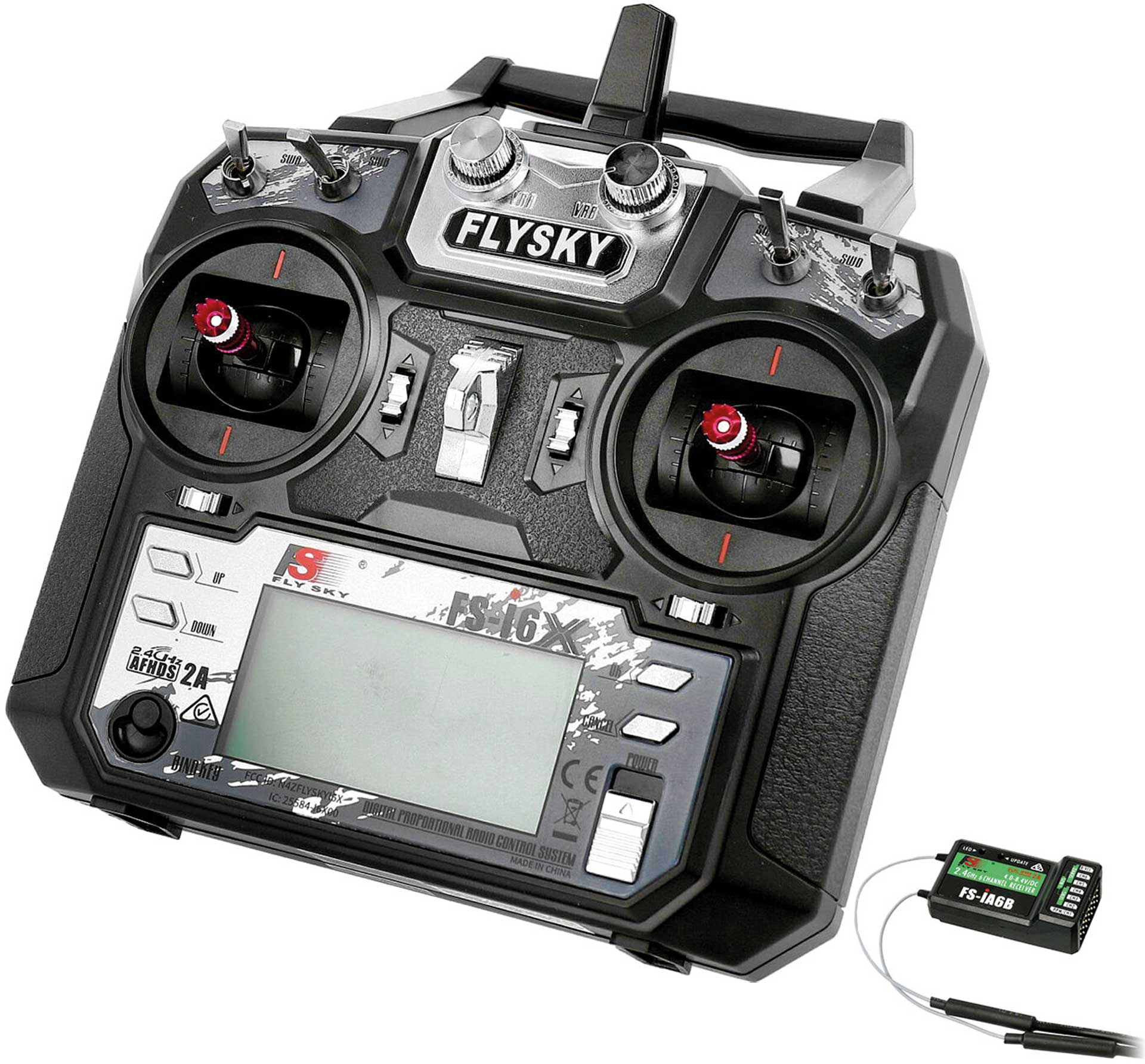 Flysky i6X Transmitter with 6 Channel Receiver