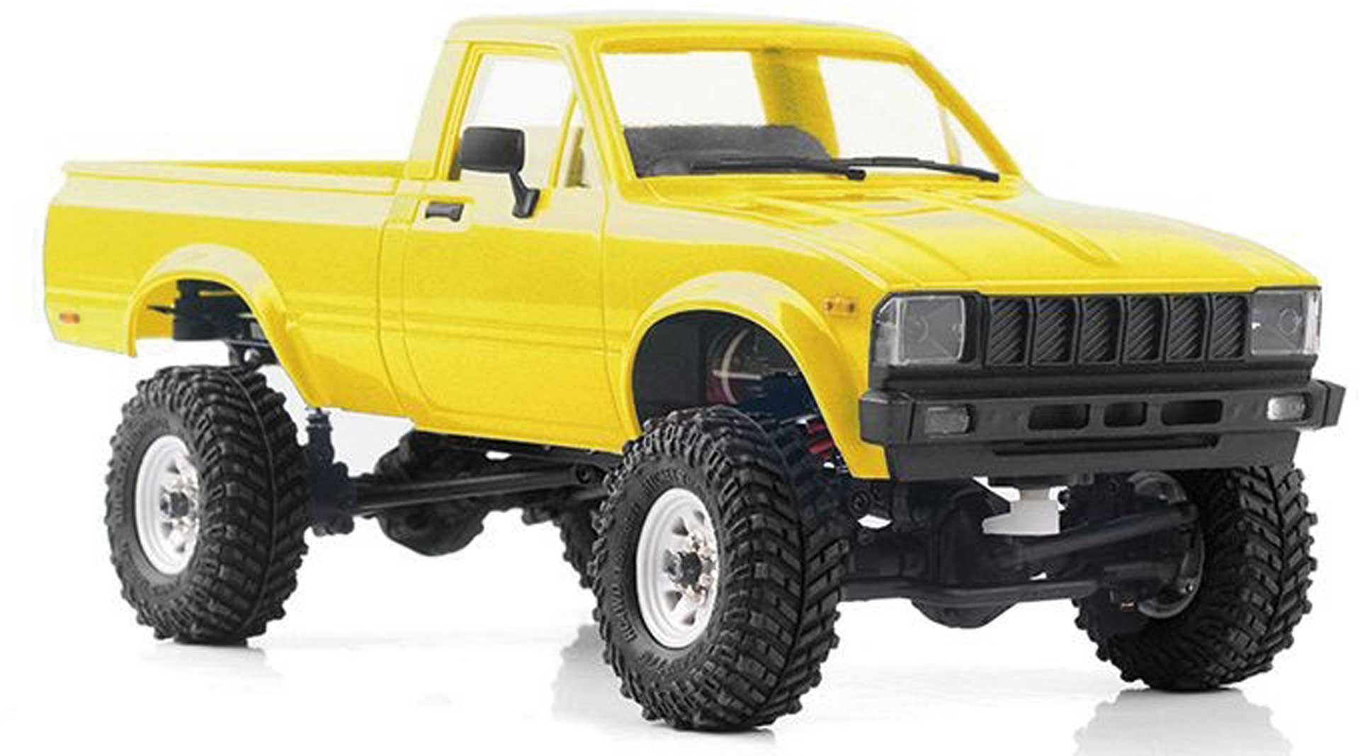 RC4WD TRAIL FINDER 2 1/24 RTR WITH MOJAVE II HARD BODY SET RC4WD (YELLOW)