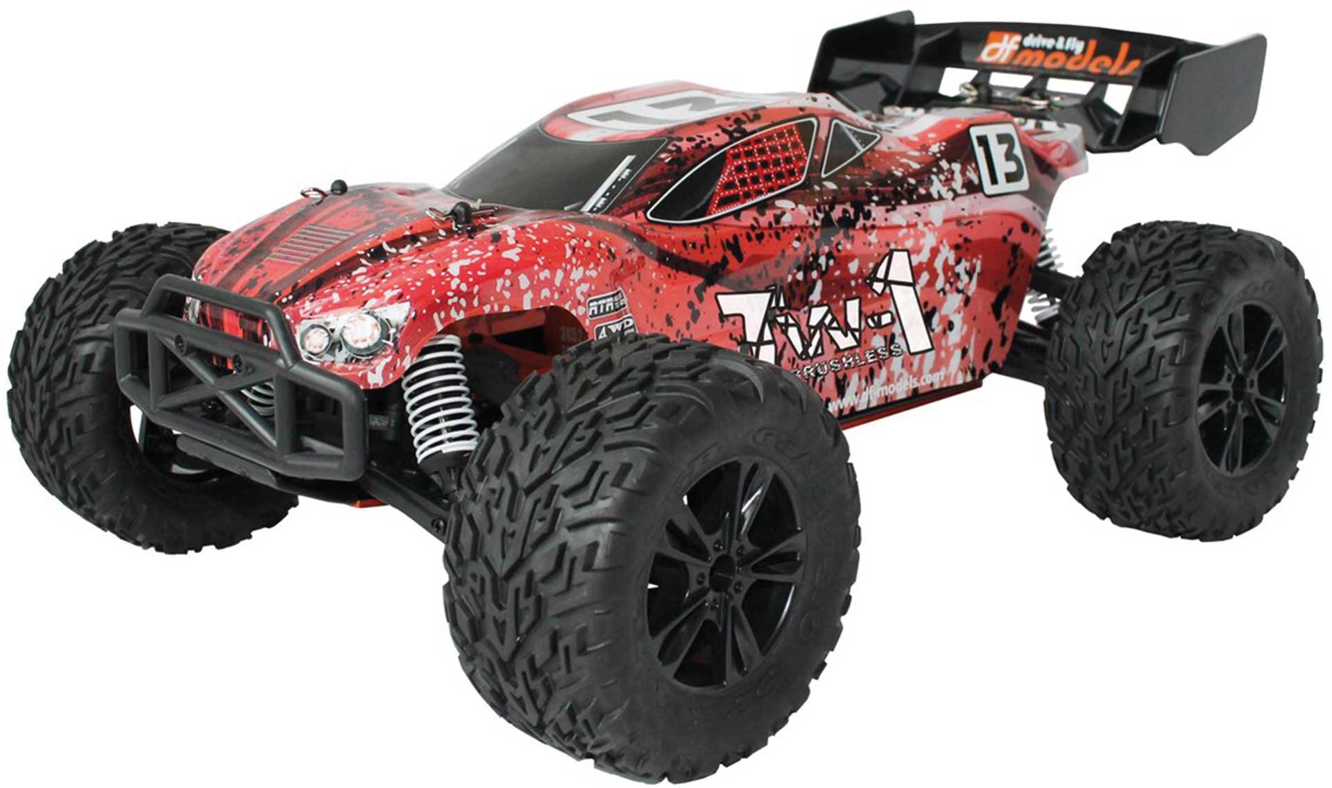 DRIVE & FLY MODELS TWISTER TRUGGY RTR BRUSHLESS 4WD 1/10XL