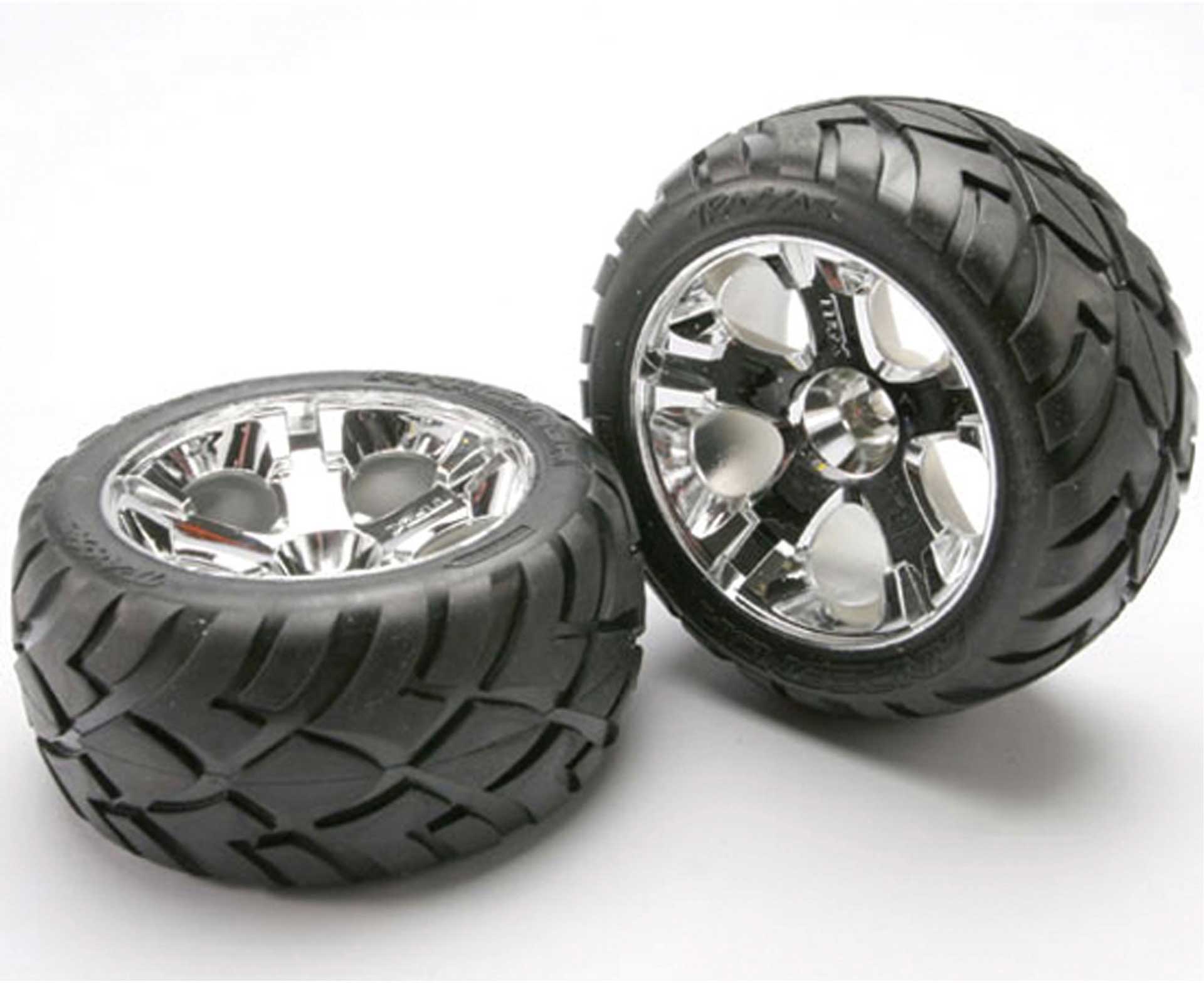 TRAXXAS TIRES AND WHEELS GLUED JATO (2)