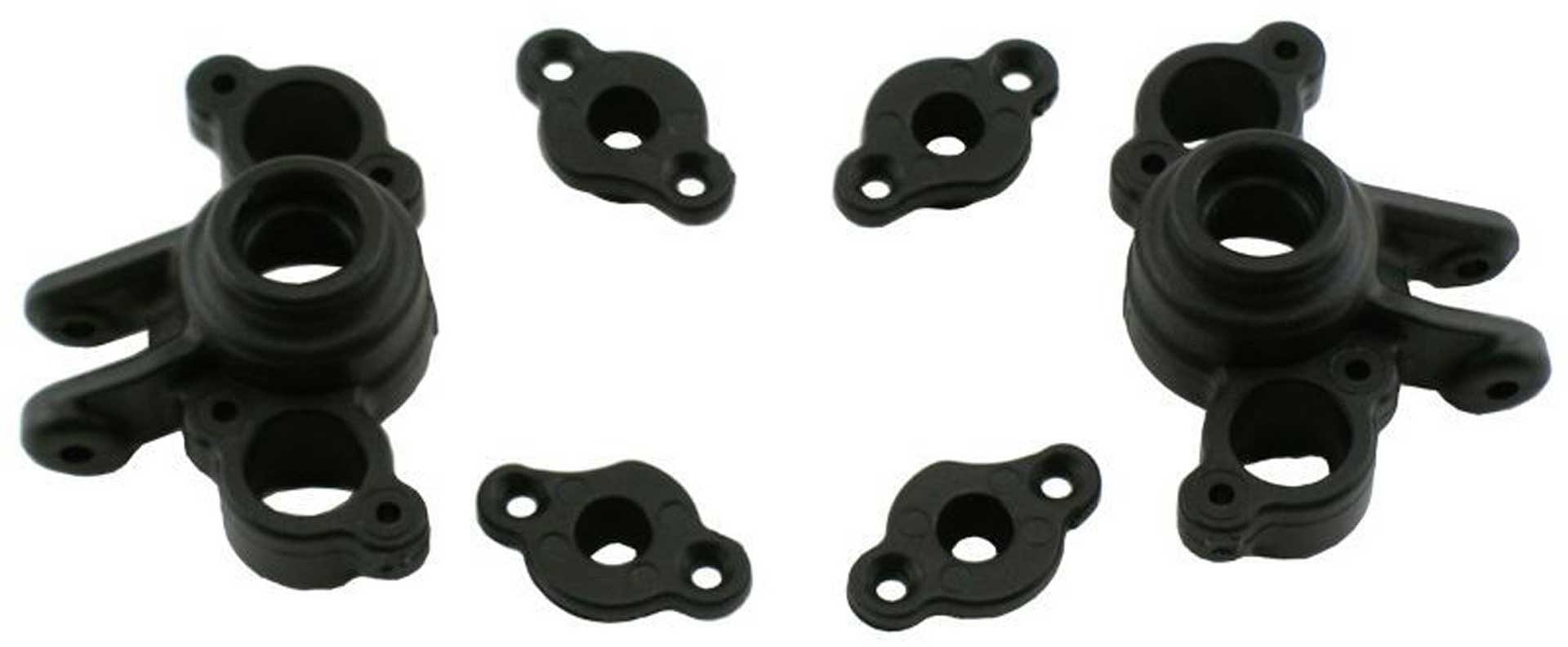 RPM WHEEL CARRIER BLACK TRAXXAS 1/16