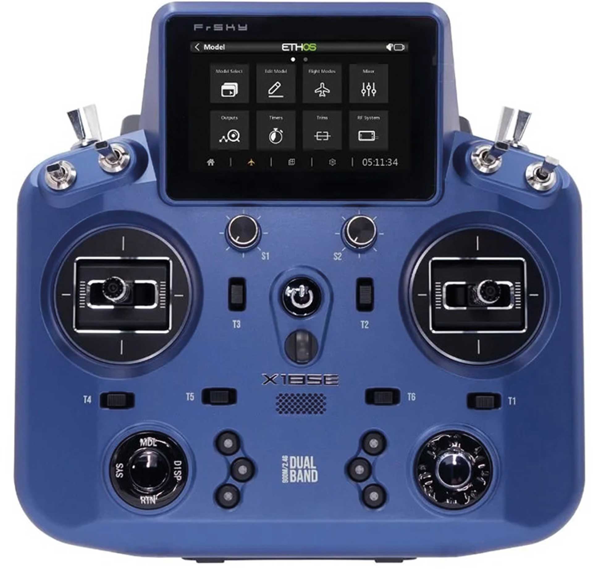 TANDEM X18SE EU/LBT FrSky Transmitter Set Blue 2.4Ghz battery, EVA bag, limited edition