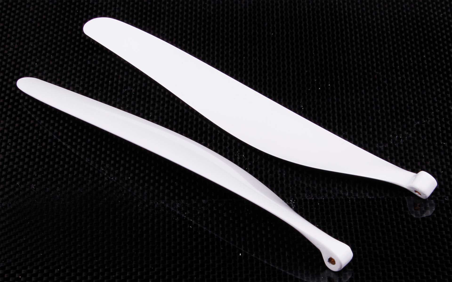 GM Propellers Folding propeller Scale 15x10 Carbon white 1 pair
