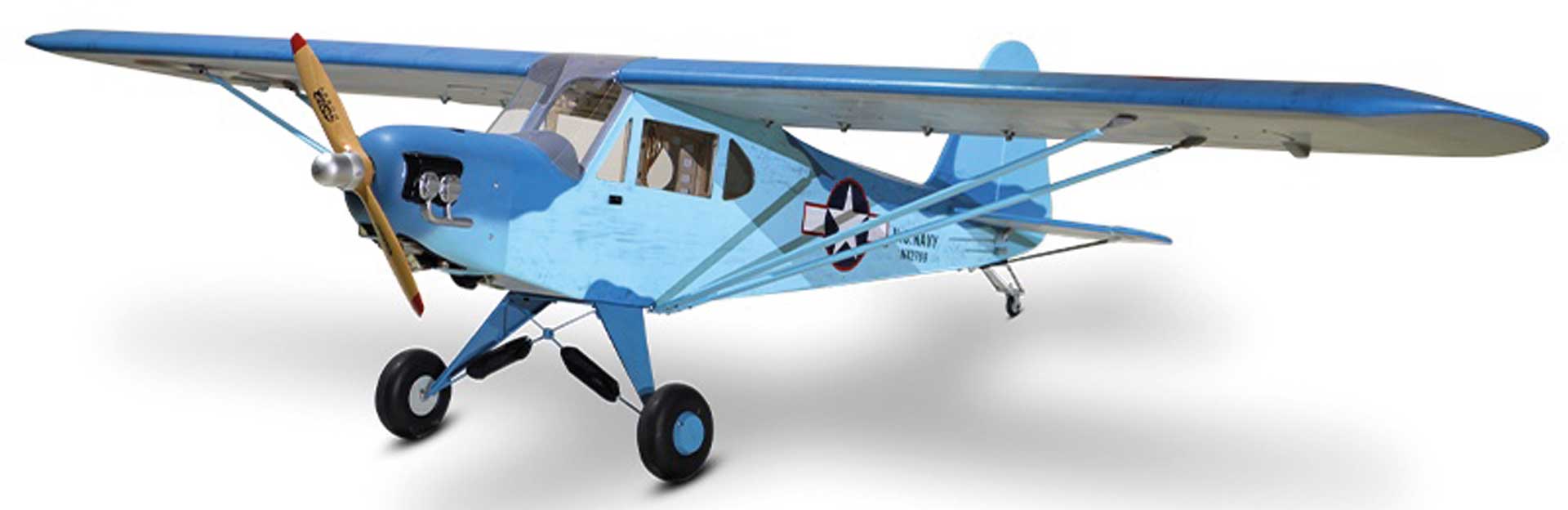 PHOENIX Model Navy Piper J3 Cub GP/EP ARF - 230cm