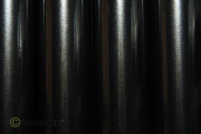 ORACOVER Bügelfolie perlmutt graphit 10 Meter # 77