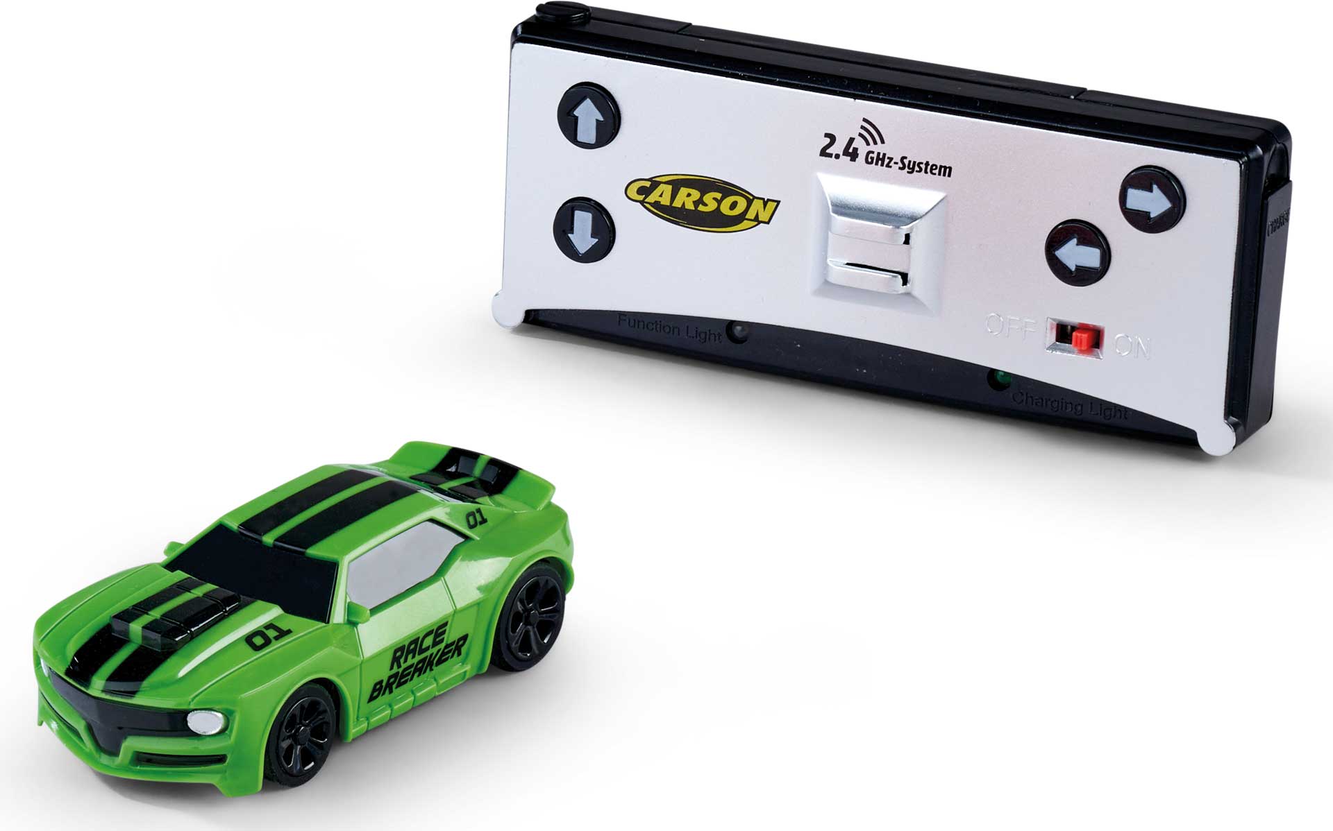 CARSON 1:60 Nano Racer Breaker 2.4GHz grün