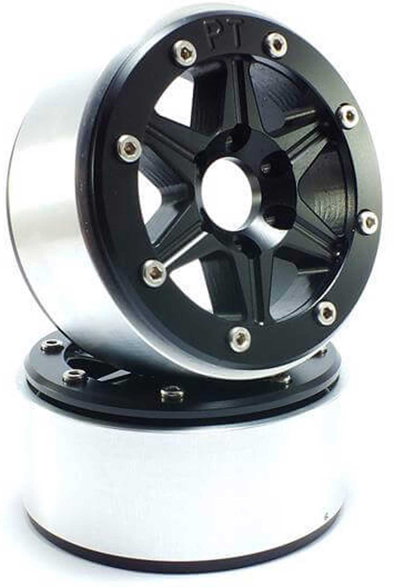 METSAFIL Beadlock Wheels SIXSTAR schwarz/schwarz 1.9 (2 St.) ohne Radnabe