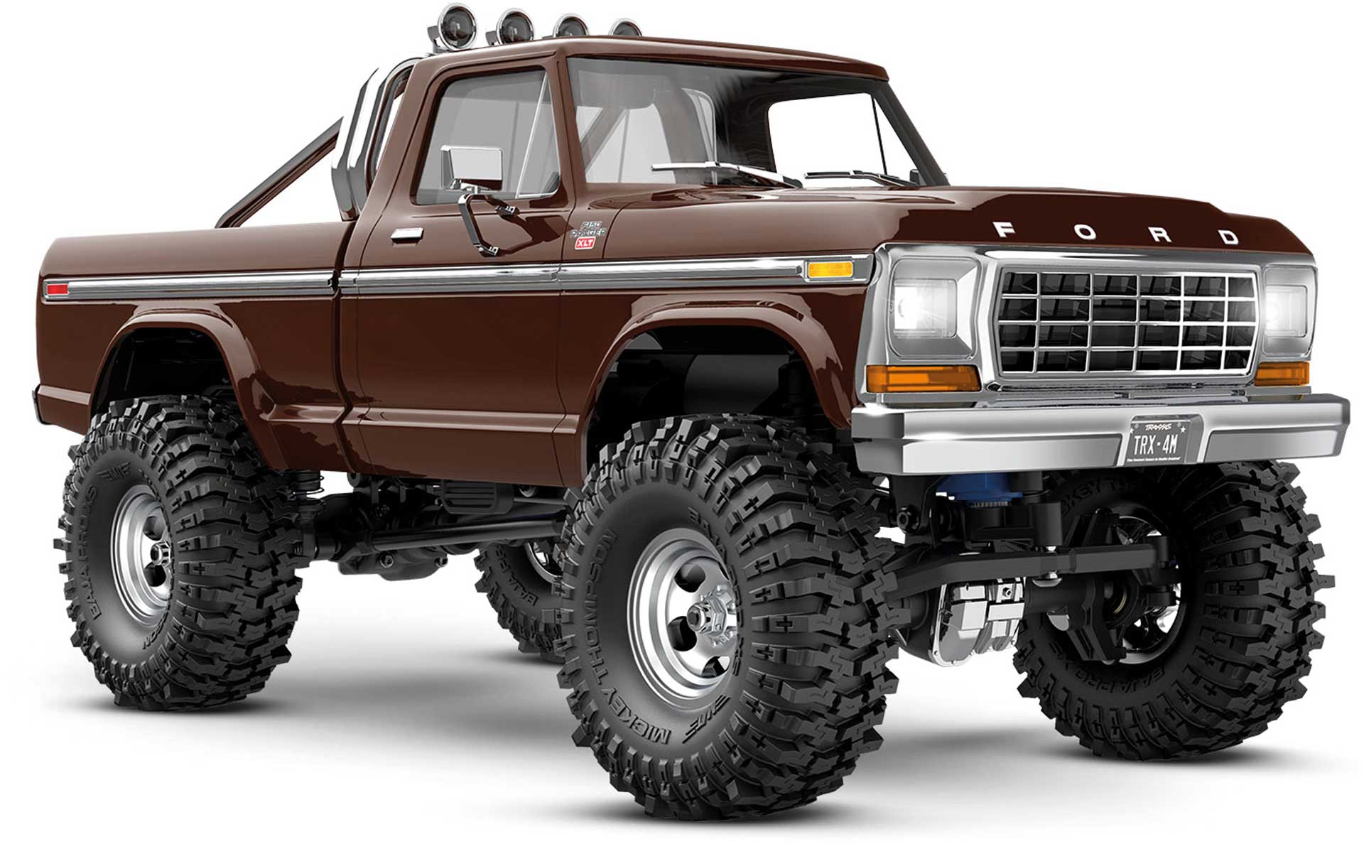TRAXXAS TRX-4M FORD F150 4X4 LIFTED BROWN 1/18 CRAWLER RTR BRUSHED, WITH BATTERY AND USB CHARGER