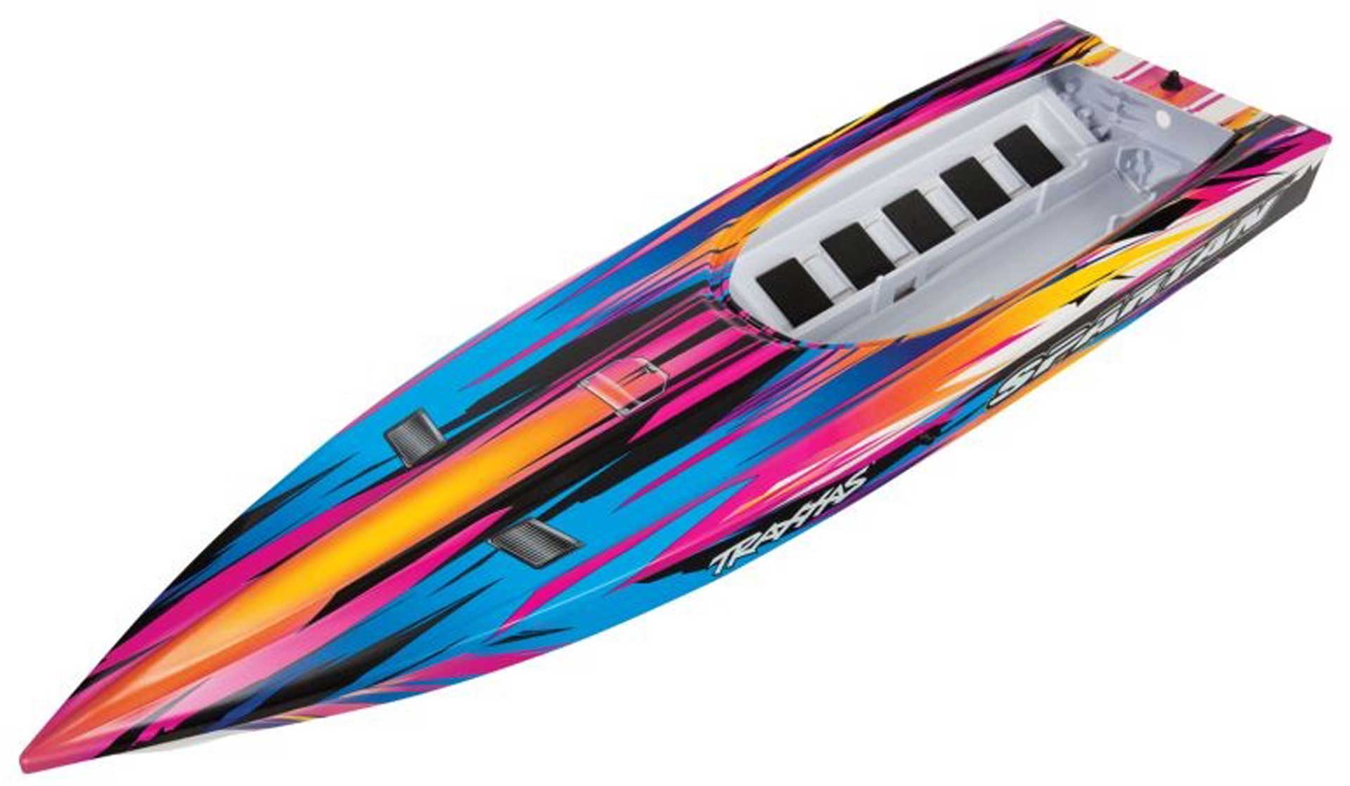 TRAXXAS Fuselage Spartan pink graphic (mounted)