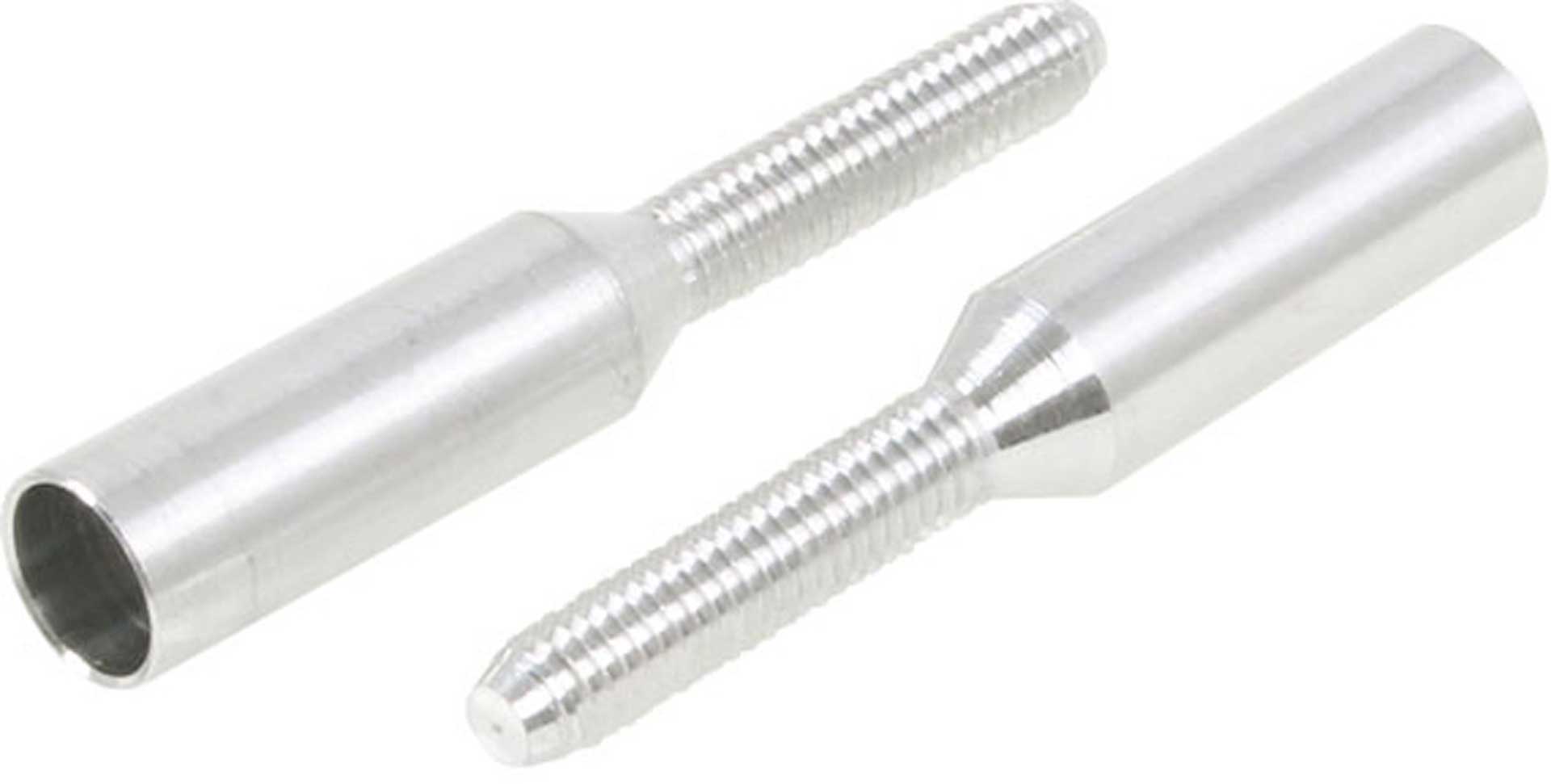 MP-JET PUSH ROD CONNECTOR 5MM M4 2 PCS. FOR 5MM CARBON TUBING