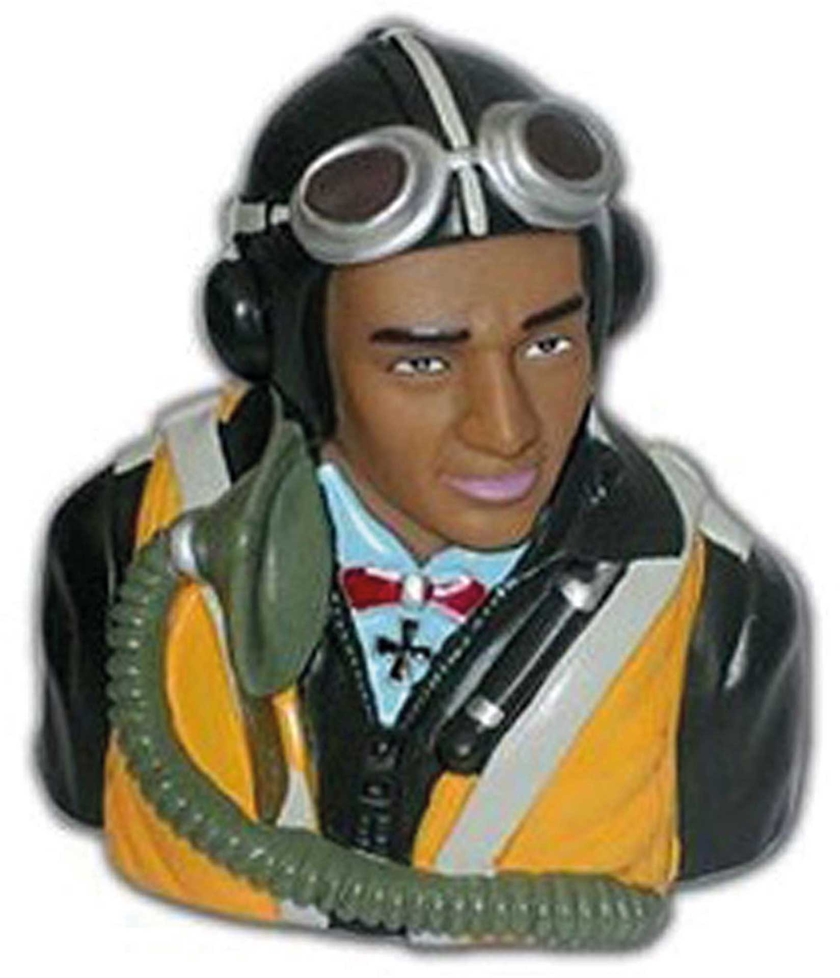 Planet-Hobby 1/5 WWII German Pilot Höhe 100mm, Breite 93mm, Tiefe 60mm Gewicht: 68g