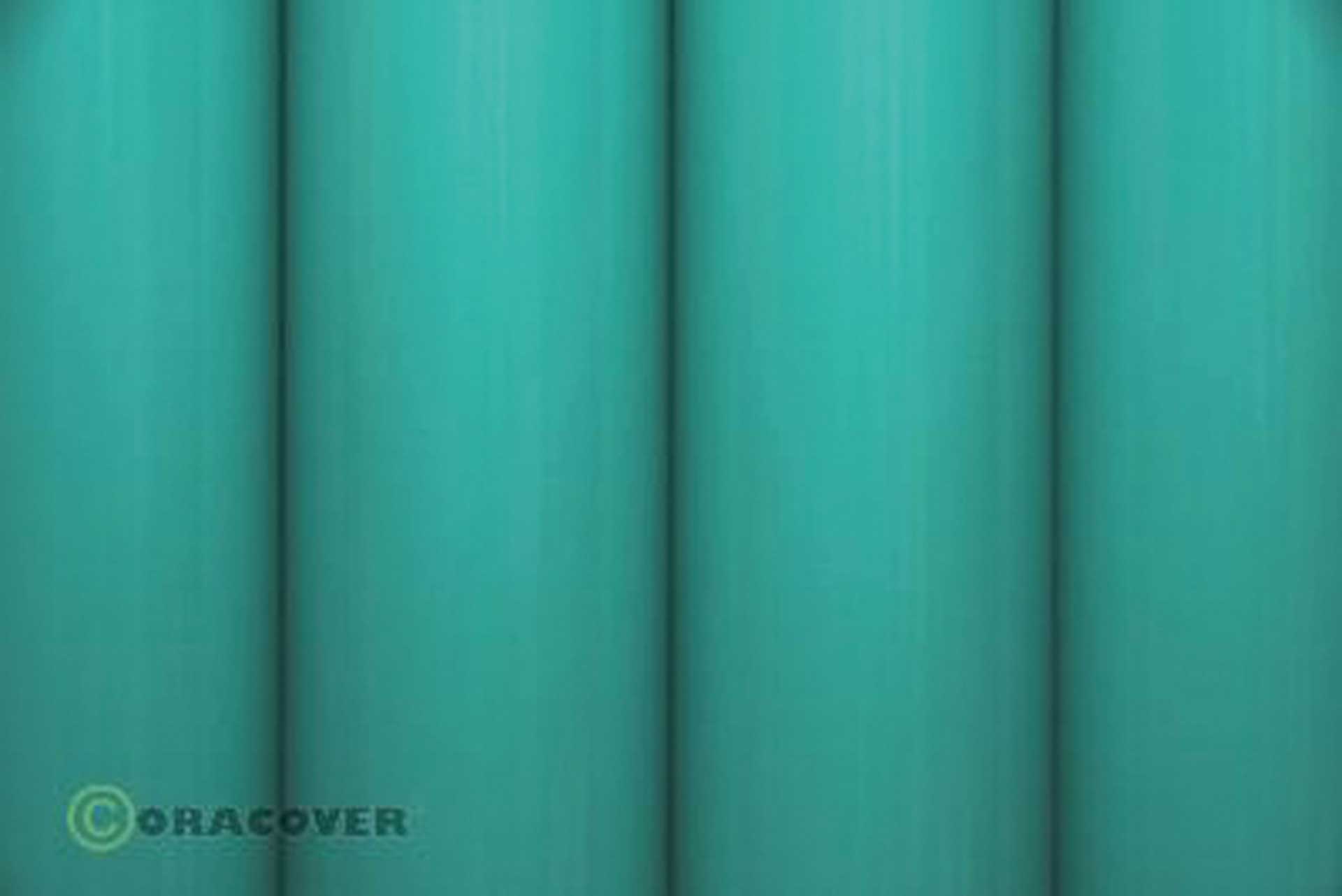 ORACOVER Film adhésif turquoise 2 mètres # 17