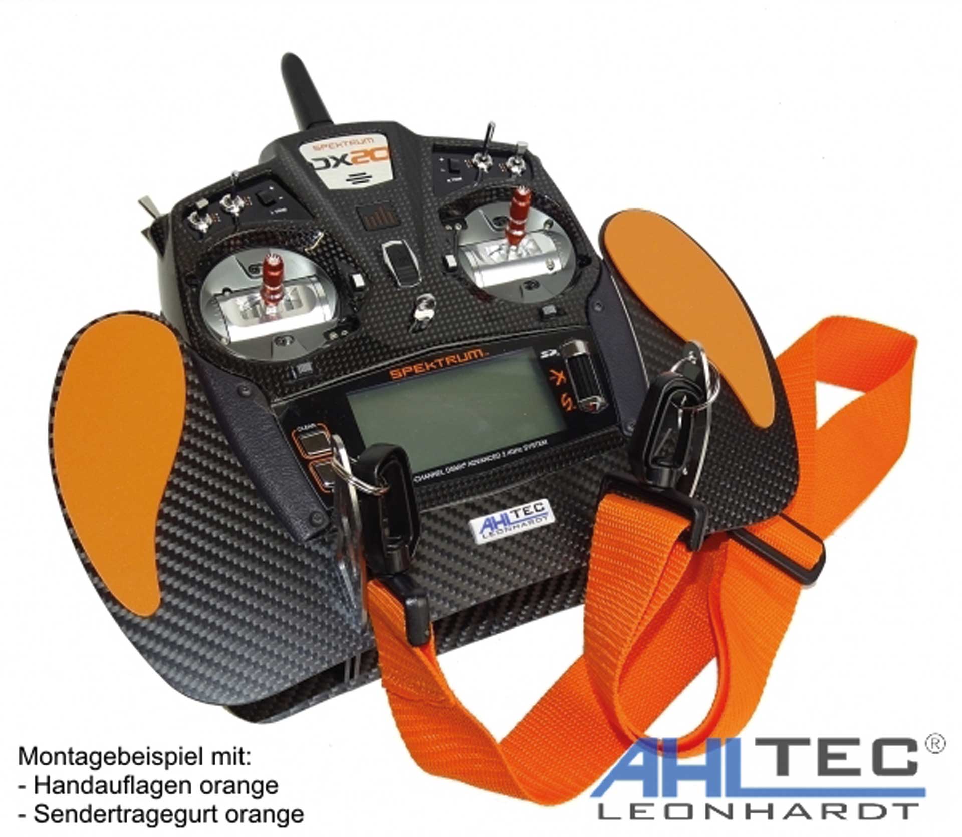 Handrest B Orange for almost all AHLTEC Transmitter Consoles