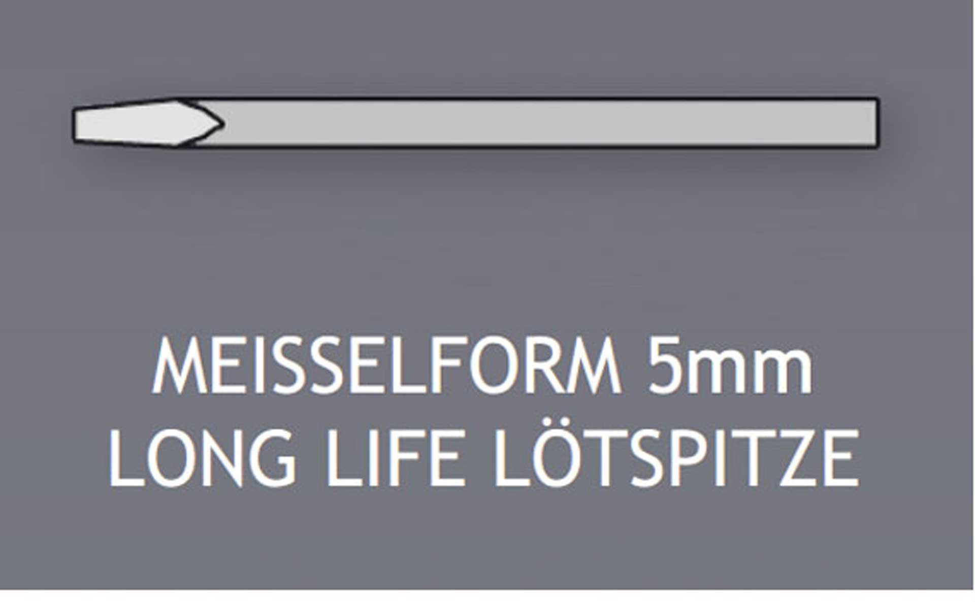 STARTEC LÖTSPITZE 5,0 mm "meisselform" long-life