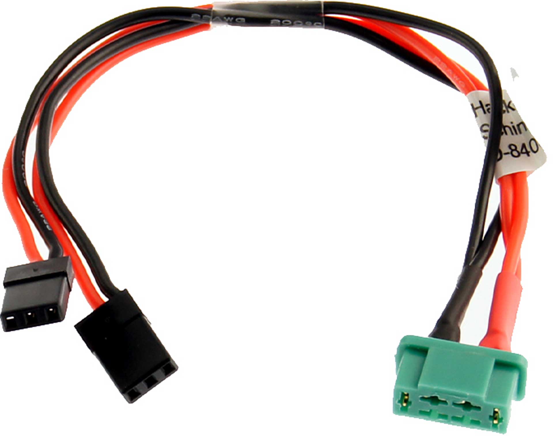 HACKER Adapter cable MPX socket to 2x JR socket