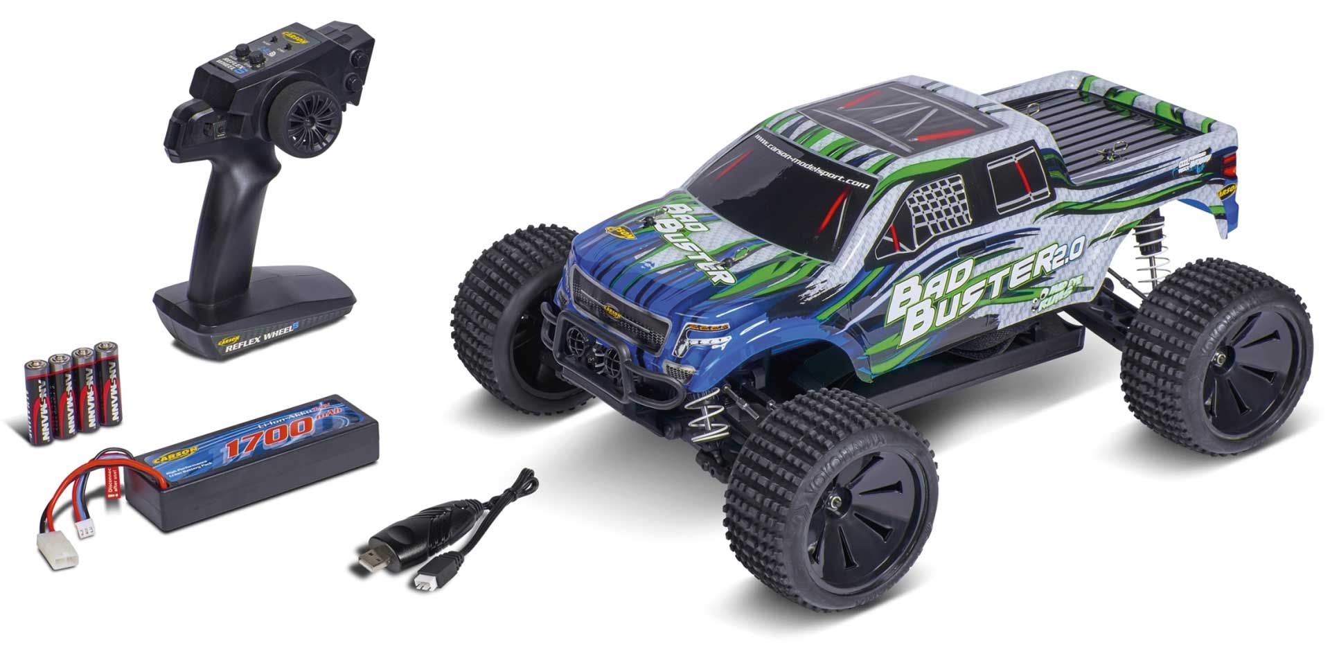 CARSON Bad Buster 2.0 4WD X10 2.4G 100%RTR 1:10