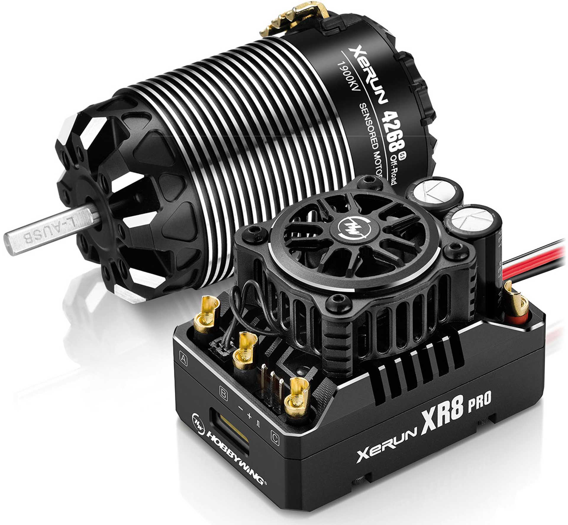 HOBBYWING Xerun XR8 Pro G3 Combo with 4268SD 1900kV G3 Engine Off-Road