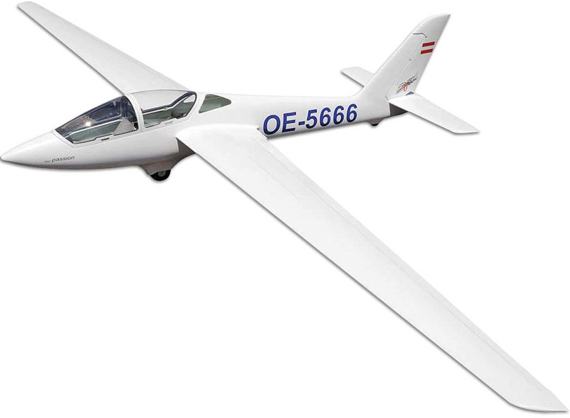 TOPMODEL FOX MDM 1 Deluxe Version ARF Semi Scale Segelflugmodell 1:3,5